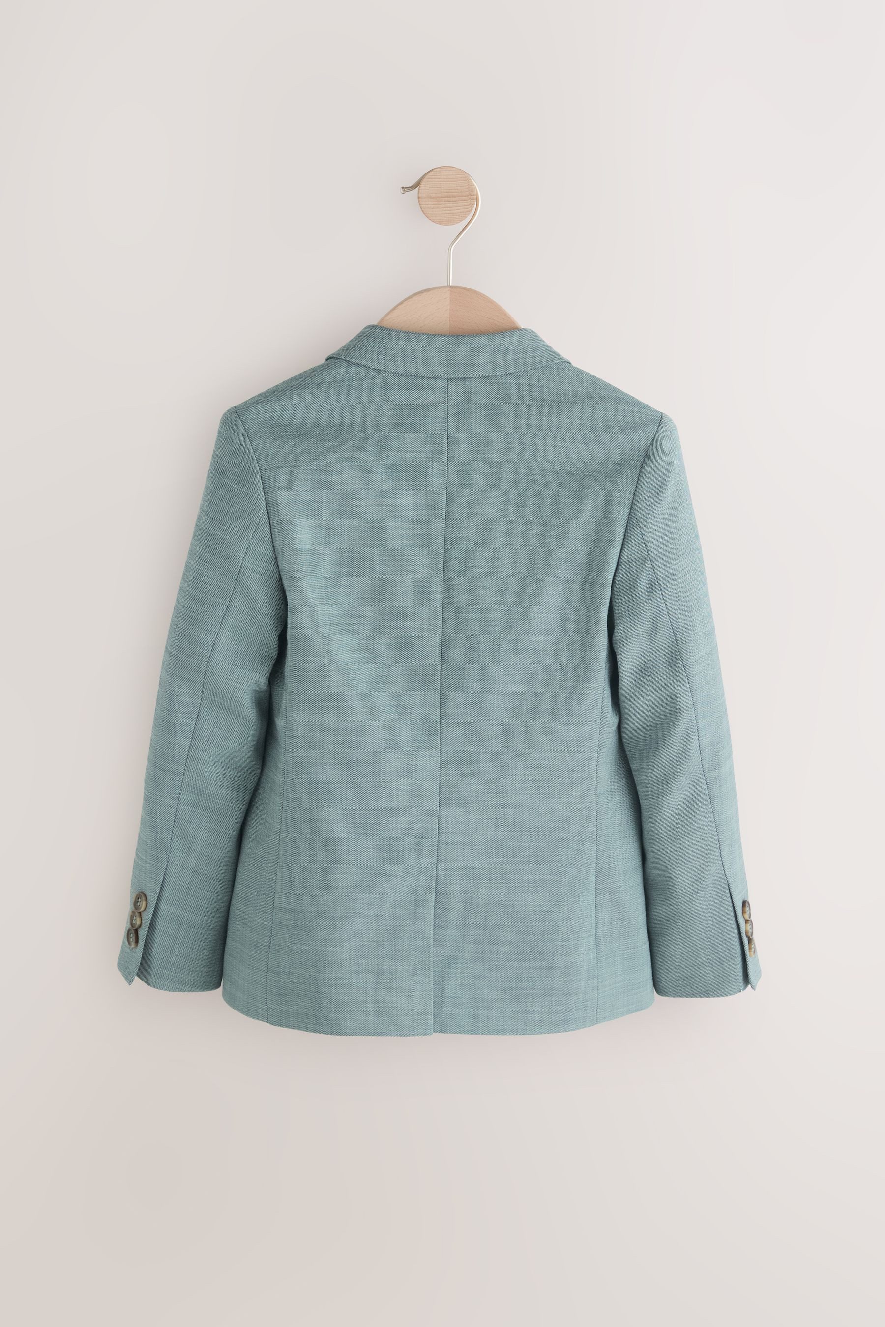 Next Baukastensakko Anzugjacke in Skinny Fit, petrol (1-tlg)