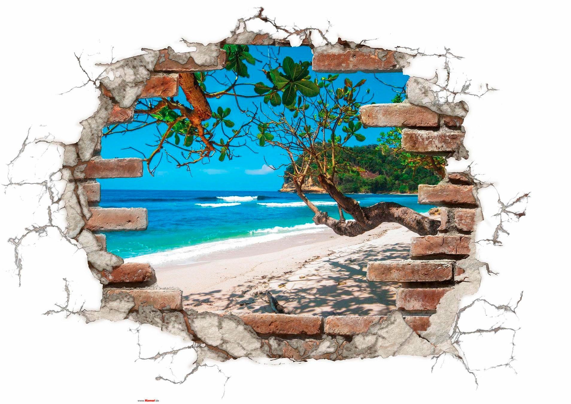 Komar Wandtattoo Break Out - Größe 50 x 70 cm, selbstklebend, Wandsticker – Bild 2 von 4