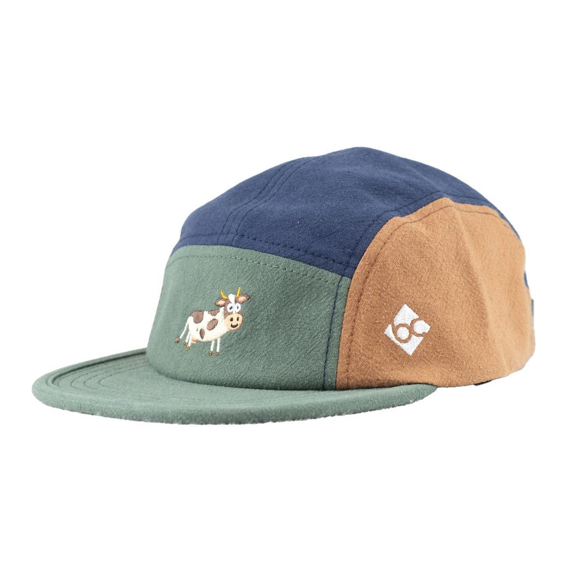 Bavarian Шапки Flat Cap Bavarian Шапки "Kuh" - multi (Kleinkinder Kappe) (Basecap, Basecap)