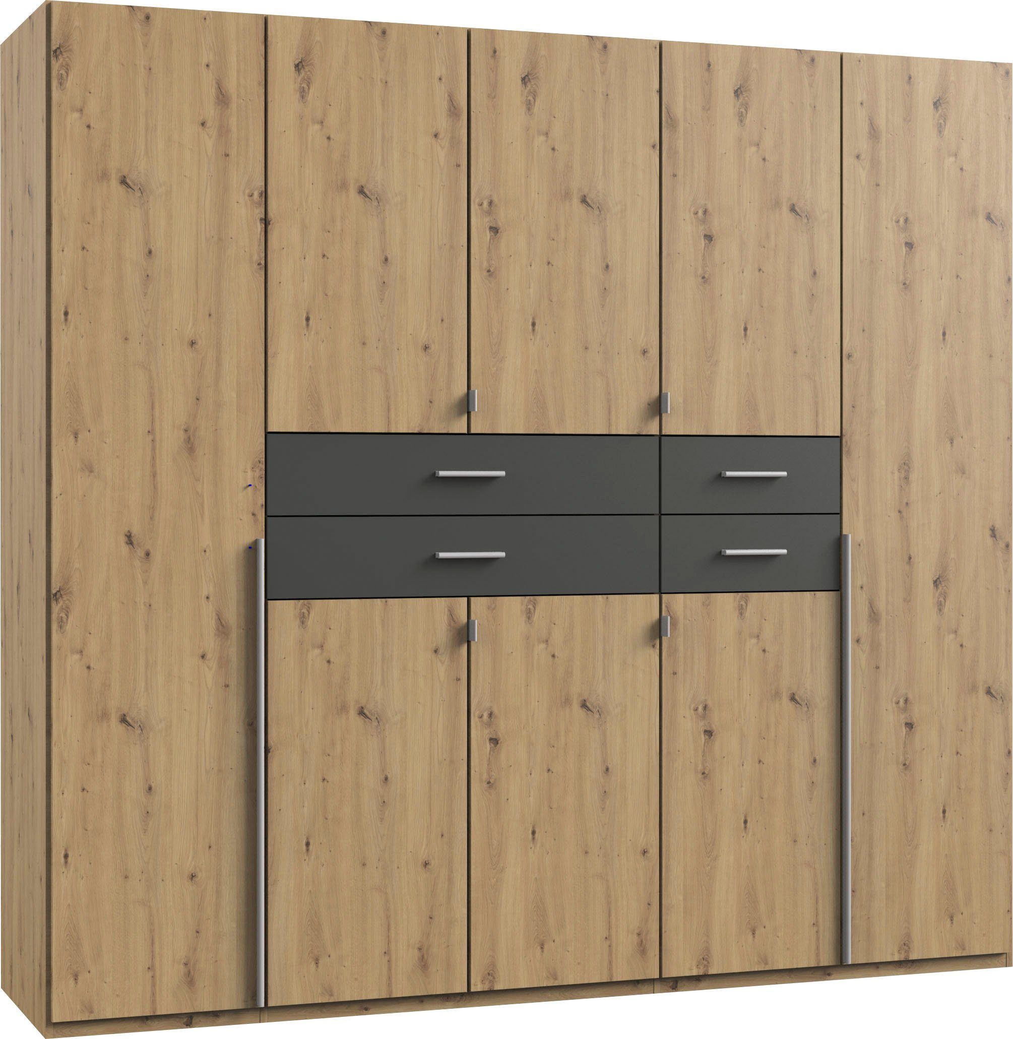 Kleiderschrank 8trg DENVER von WIMEX braun günstig online kaufen
