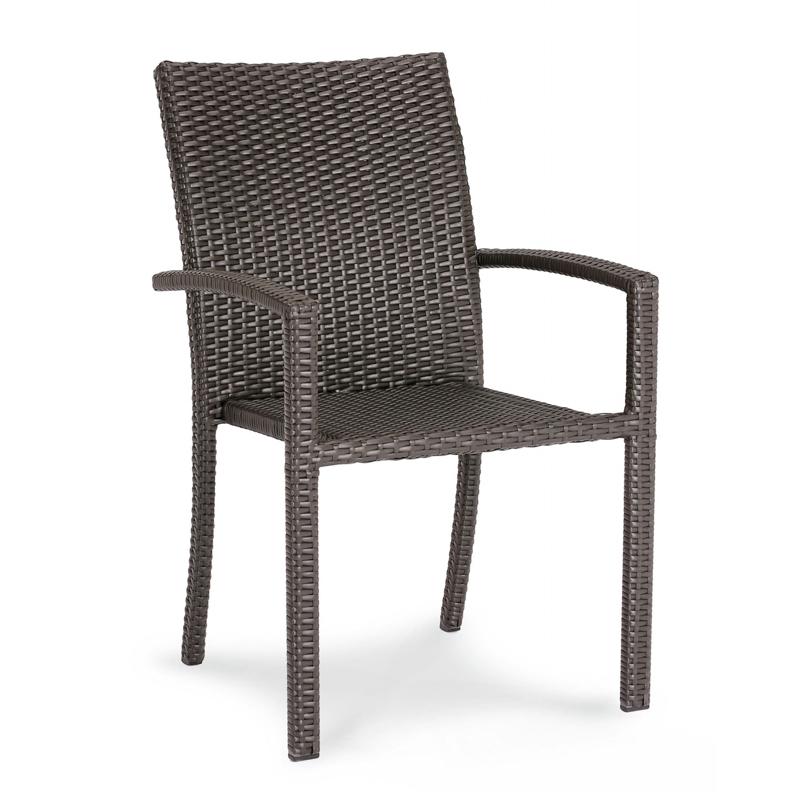 Best Freizeitmöbel Gartenstuhl Best Freizeitmöbel Stapelsessel Samoa mocca ca. 57 x 63 x 88 cm