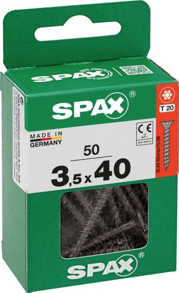 SPAX Schnellbauschraube Spax Universalschrauben 3,5 x 40 mm T20