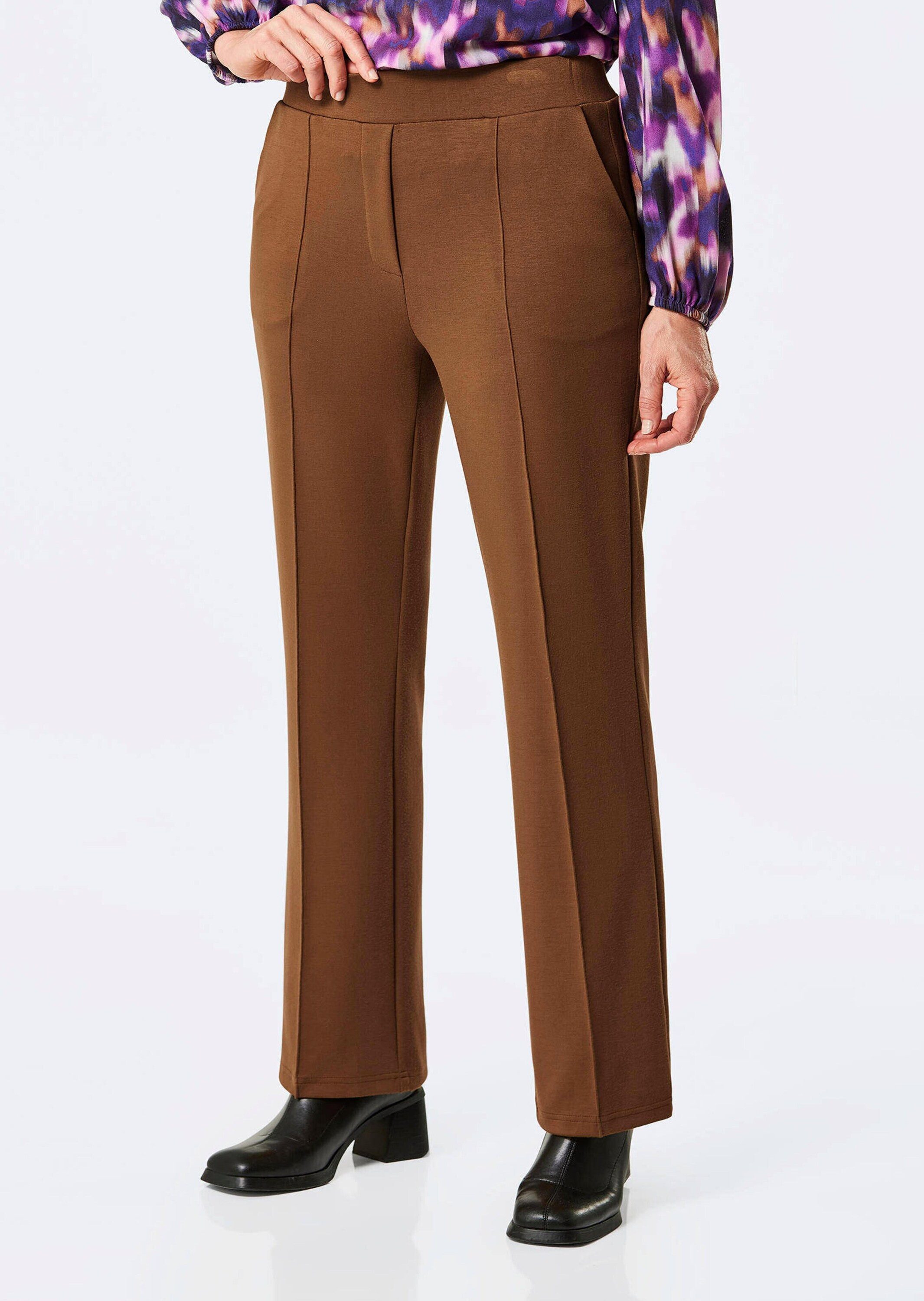 Stoffhose Weite Stoffhose VERA mit Biesen