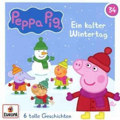 Hörspiel Peppa Pig Hörspiel 34: Ein kalter Wintertag