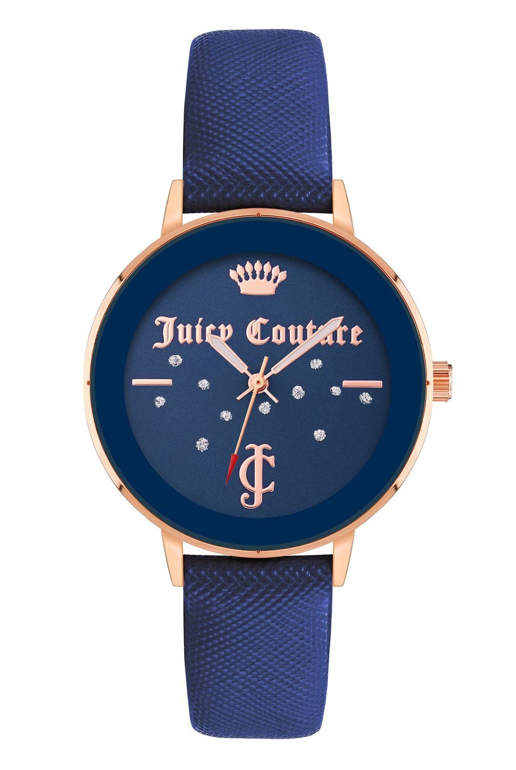 Juicy Couture Quarzuhr Juicy Couture Uhr JC/1264RGNV Damen Armbanduhr Rosé  Gold