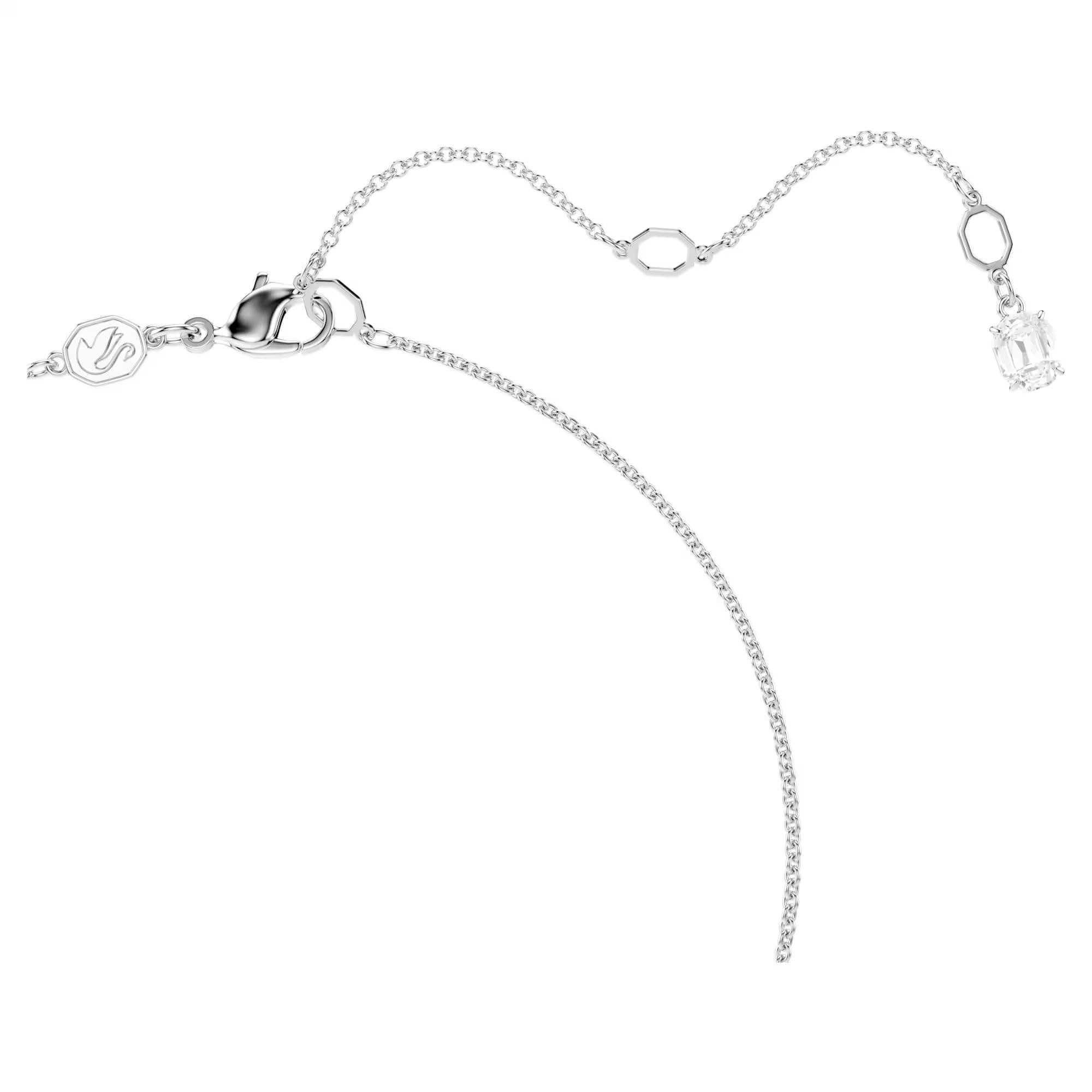 Swarovski Kristallanhänger Swarovski Halskette Teddy 5737620 Blau, Rhodiniert (1-tlg)