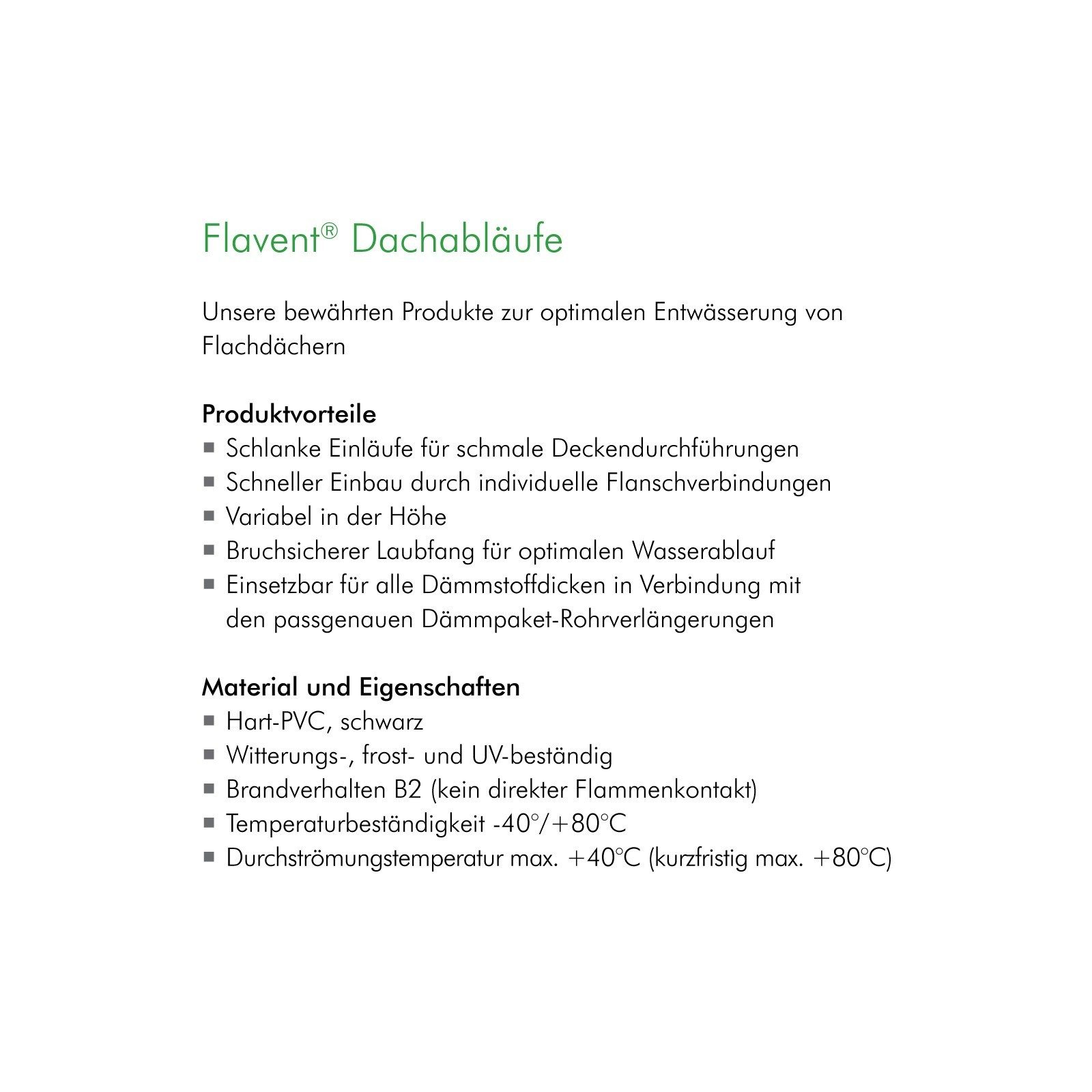 Klöber Dachdurchführung Flachdachablauf Aufstockelement Lüfterunterteil DN 100 PVC-Anschluss