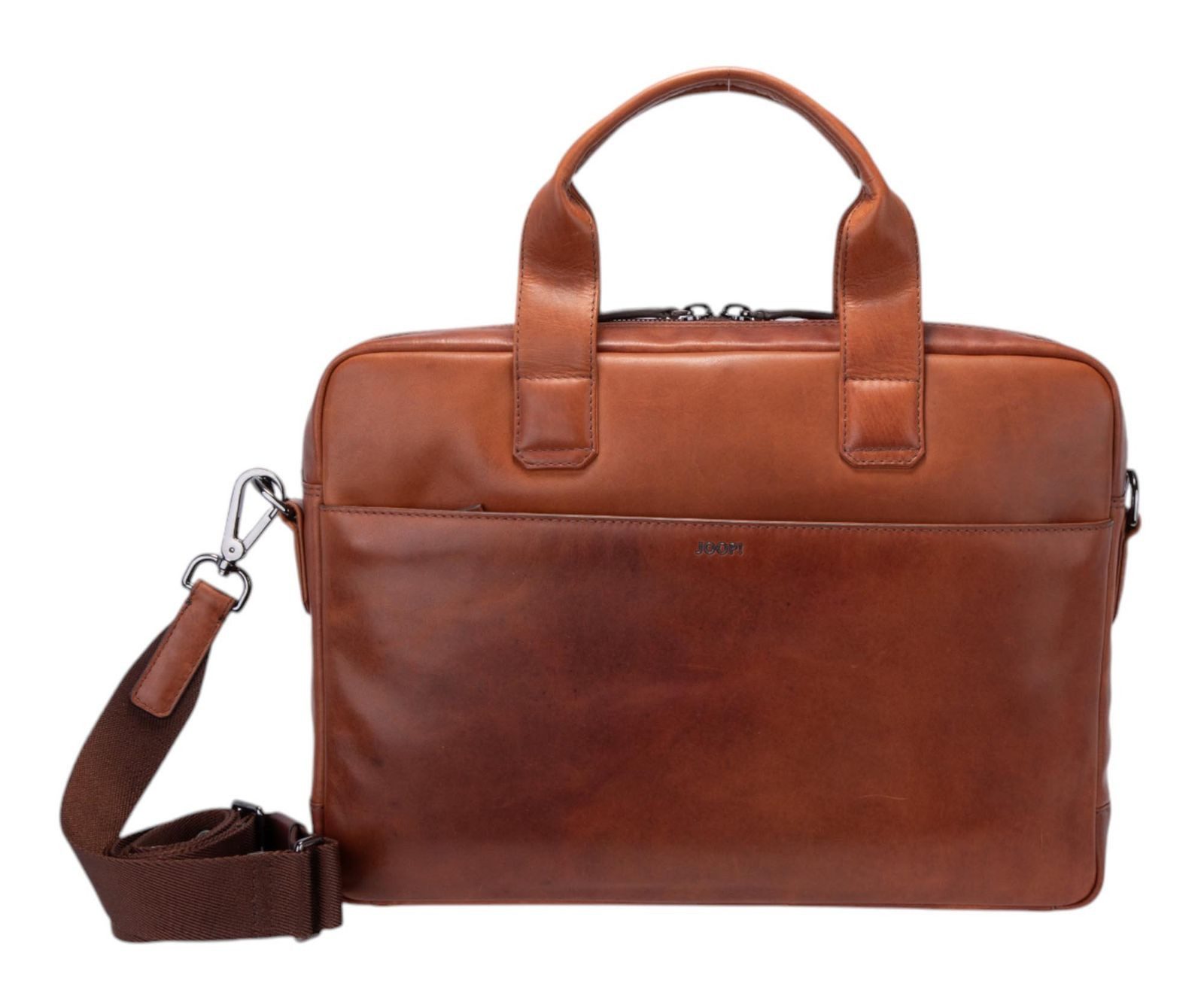 JOOP! Businesstasche Pandion Briefbag, aus echtem Rindsleder