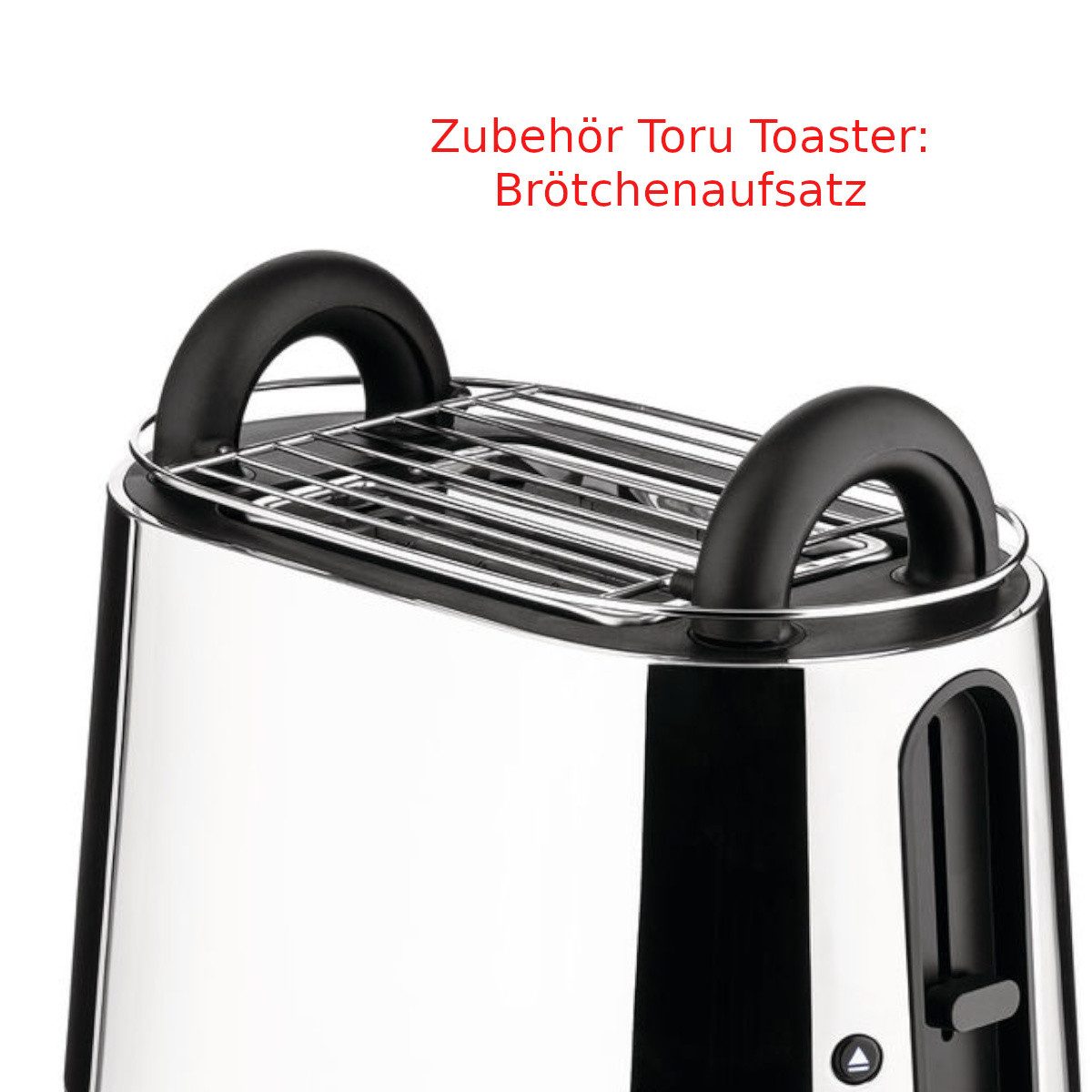 Alessi Sandwichzange Toaster Zubehör Wärmegrill Brötchenaufsatz TORU