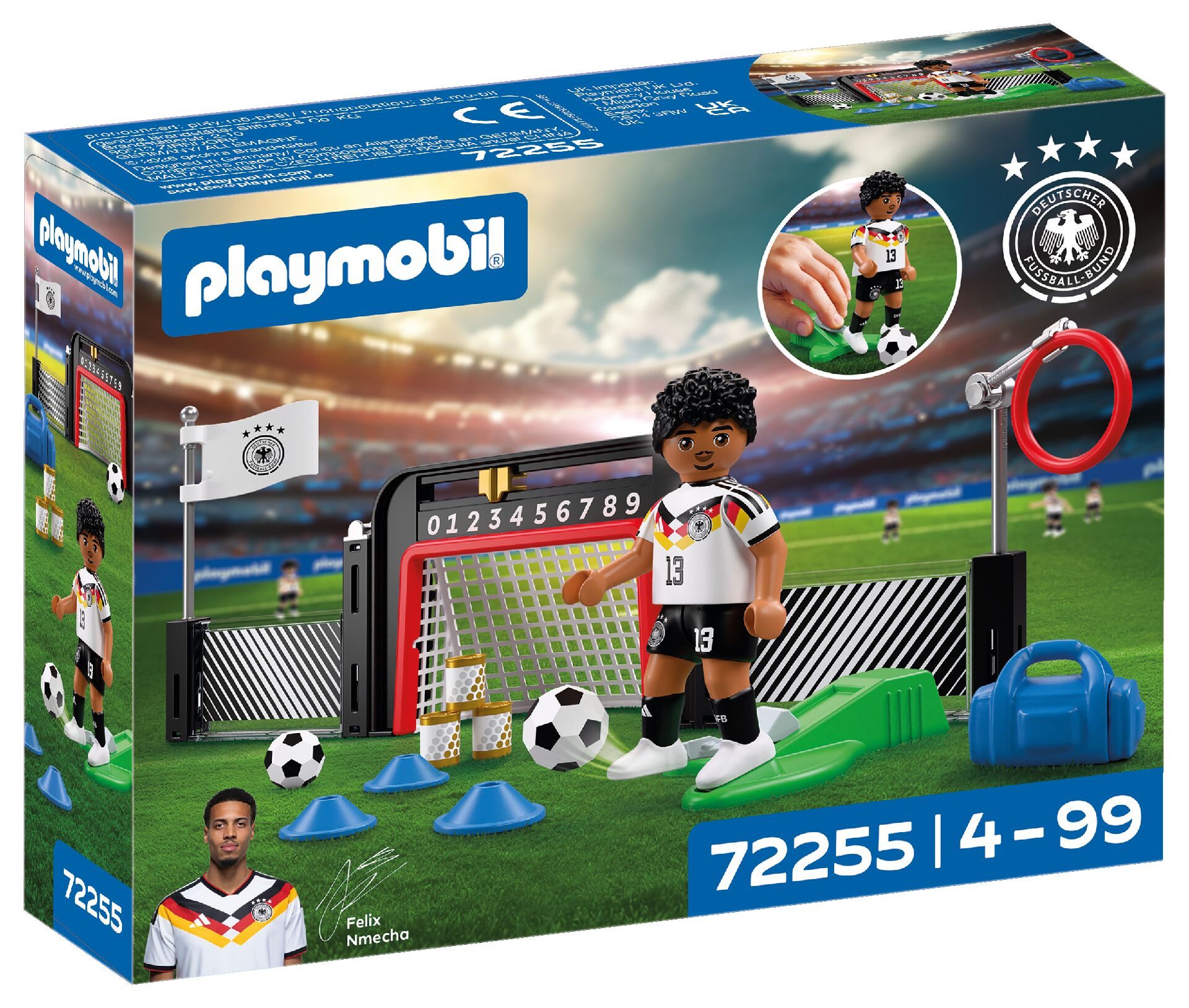 Playmobil® DFB Trainings-Station Nmecha (72255), DFB Konstruktions-Spielset, Made in Europe