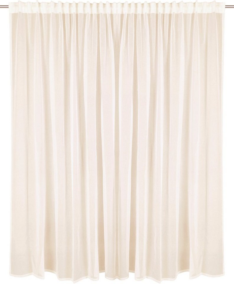 Gardine Dolly, my home, Multifunktionsband (1 St), transparent, Transparent,  Gewebt, Polyester, transparent