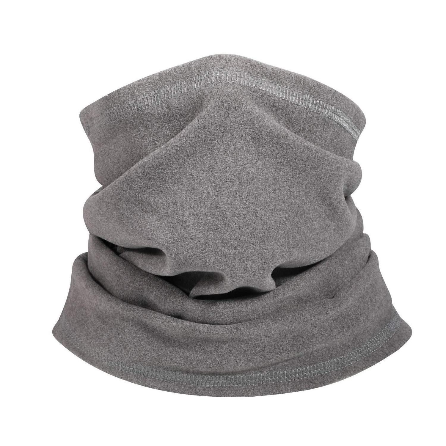 Sturmhaube Halswärmer Snood Schal Sturmhaube Winddicht Damen Herren 1 Stück Grau