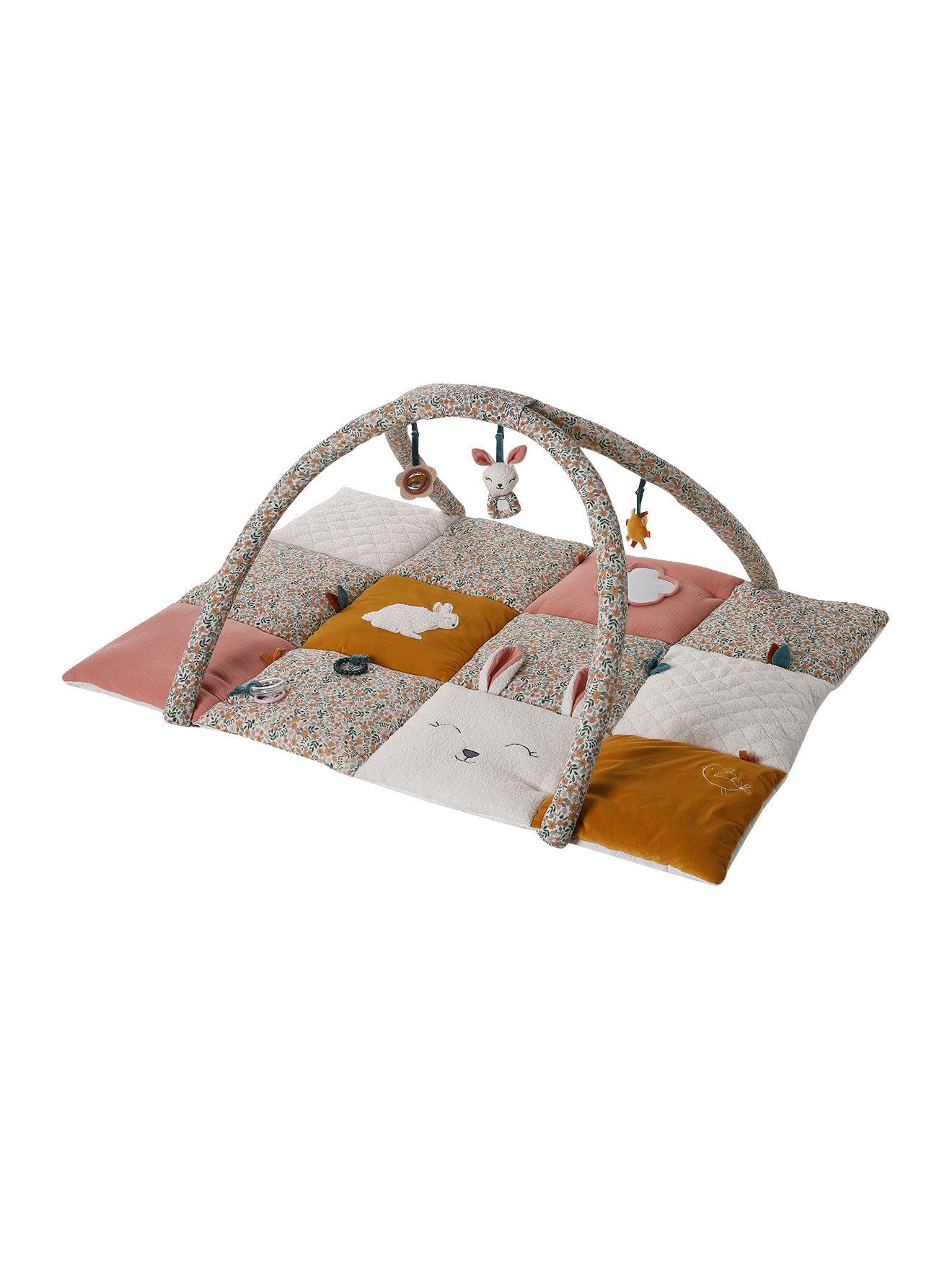 Krabbeldecke Baby Activity-Spielteppich TANSANIA, vertbaudet