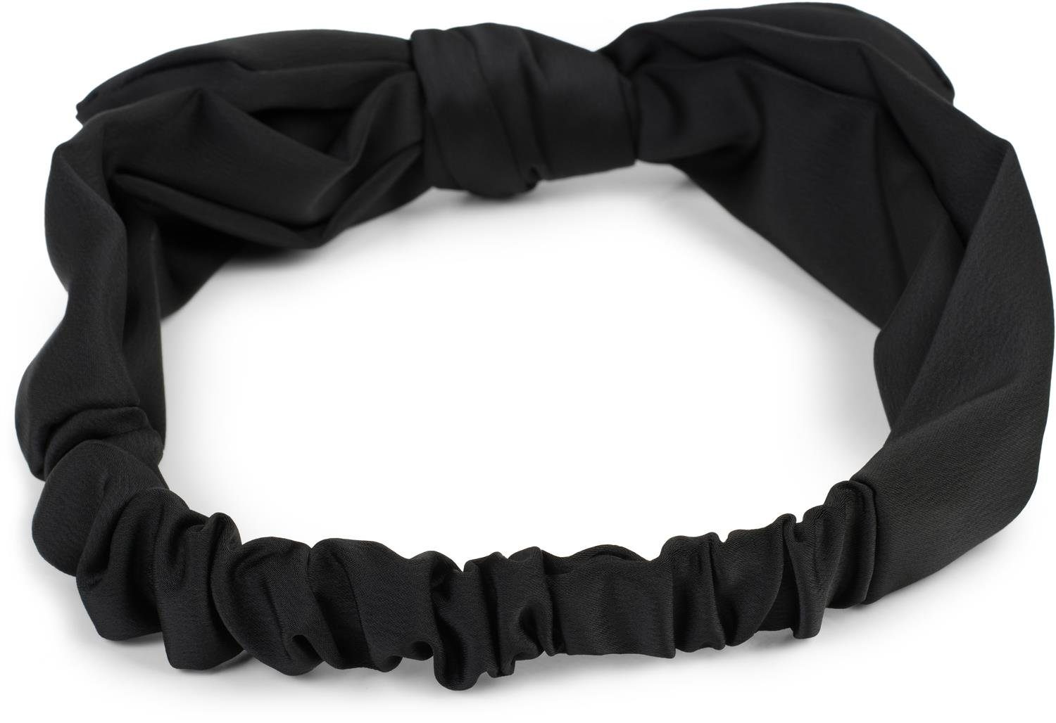 styleBREAKER Haarband, 1-tlg., Einfarbiges Haarband mit Schleife