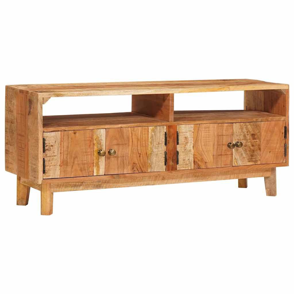 vidaXL Sideboard Stauraumschränke Braun 110 x 30 x 45 cm Massivholz (1 St)
