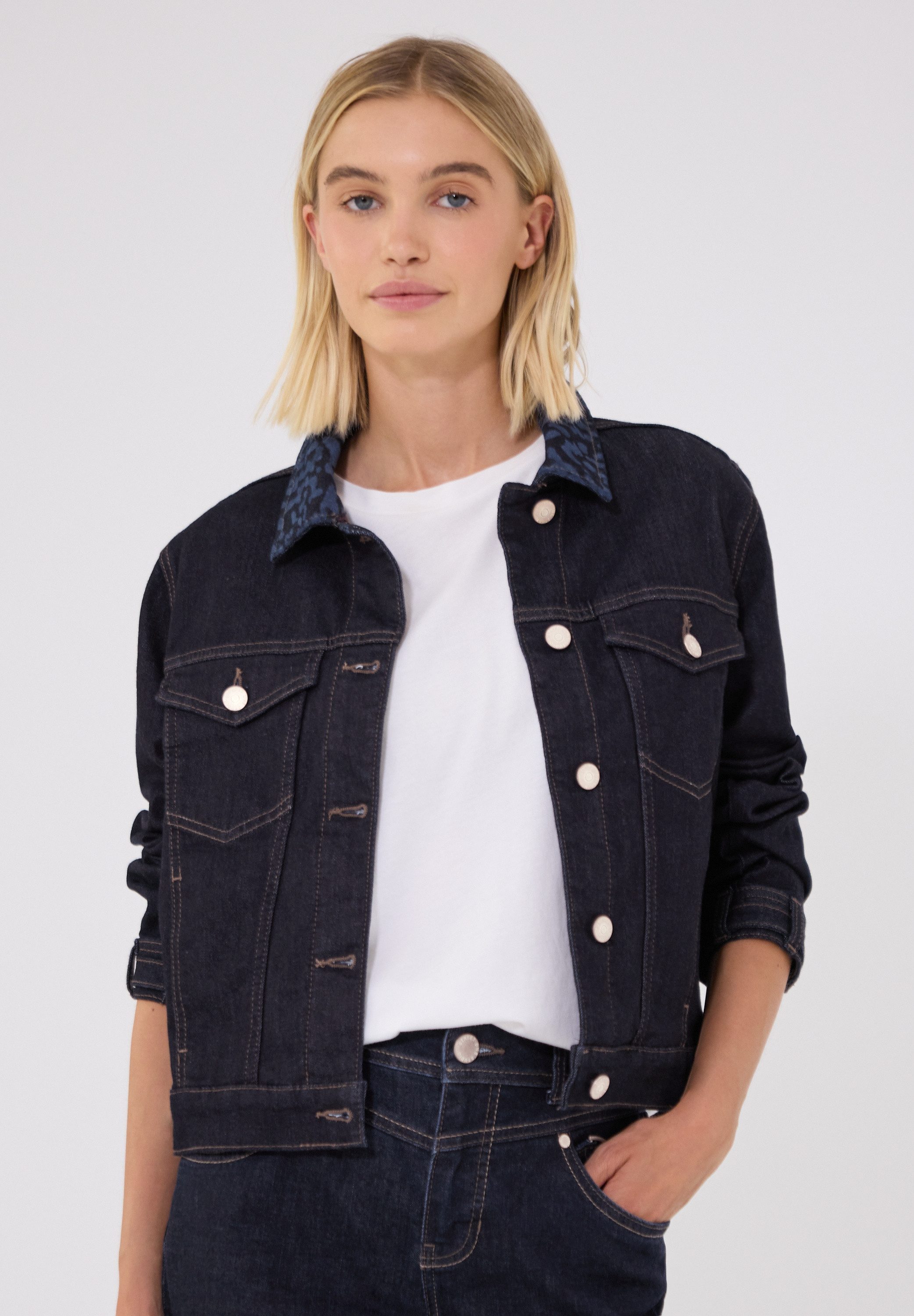 STREET ONE STUDIO Jeansjacke in washed Optik