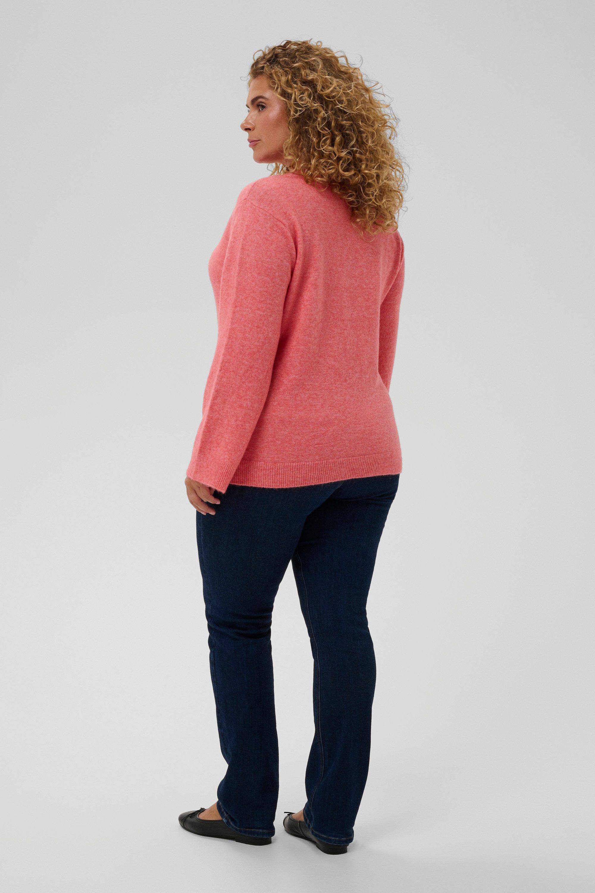 KAFFE Curve Strickpullover Strickpullover KCjilanda Große Größen