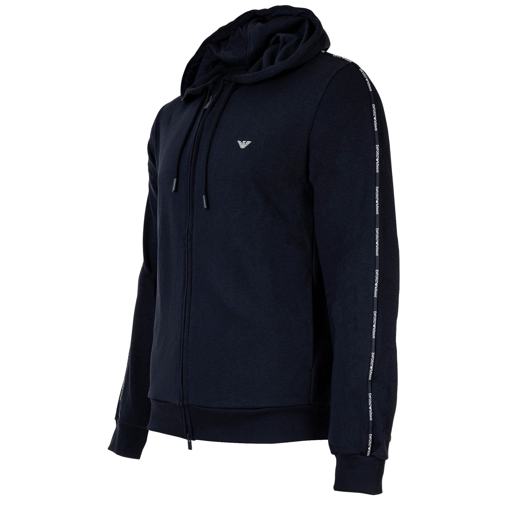Emporio Armani Sweatshirt Herren Sweatjacke Baumwolle Basic Terry