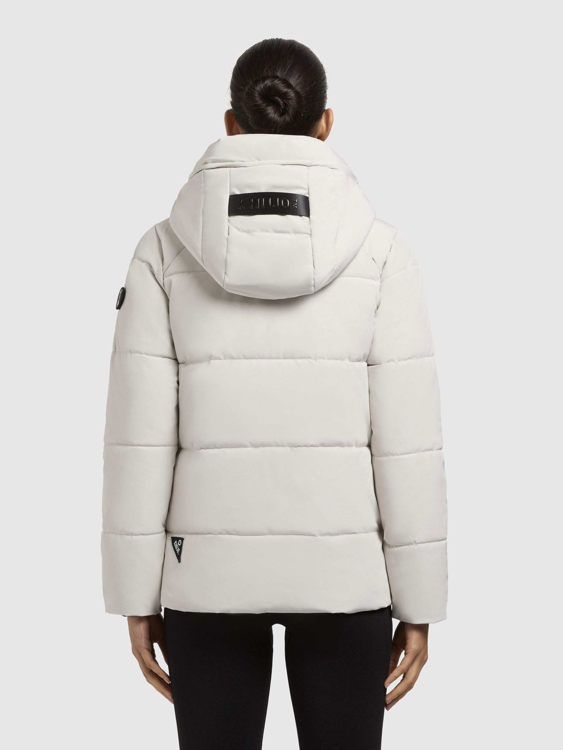 khujo Steppjacke Fanc2-YM Kurze gesteppte Damen Winterjacke