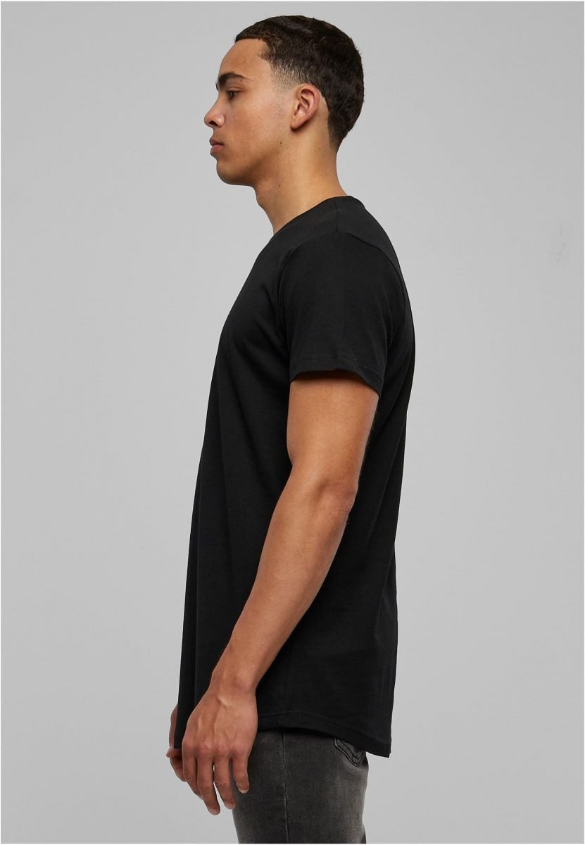 URBAN CLASSICS Rundhalsshirt Shaped Long Tee Herren T-Shirt – Bild 3 von 5