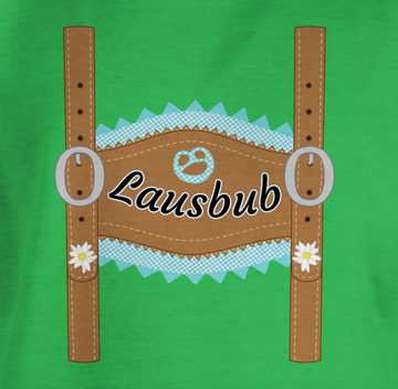 Shirtracer T-Shirt Lausbub Lederhose Mode für Oktoberfest Kinder Outfit