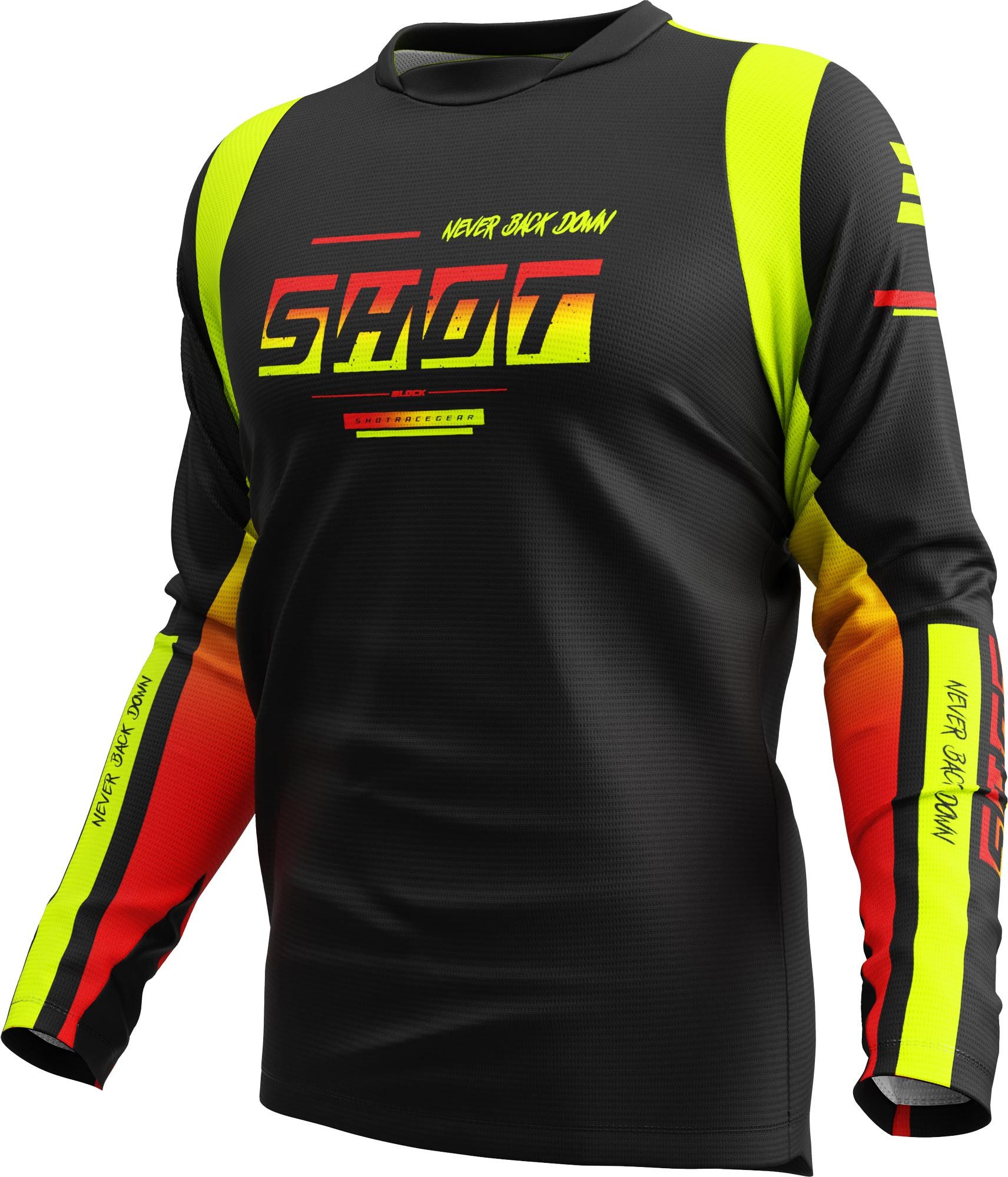 Shot Motocross-Shirt Devo Block Motocross Jersey