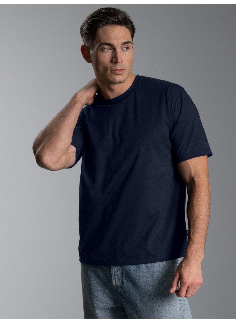 Trigema T-Shirt TRIGEMA T-Shirt aus 100% Baumwolle (1-tlg)