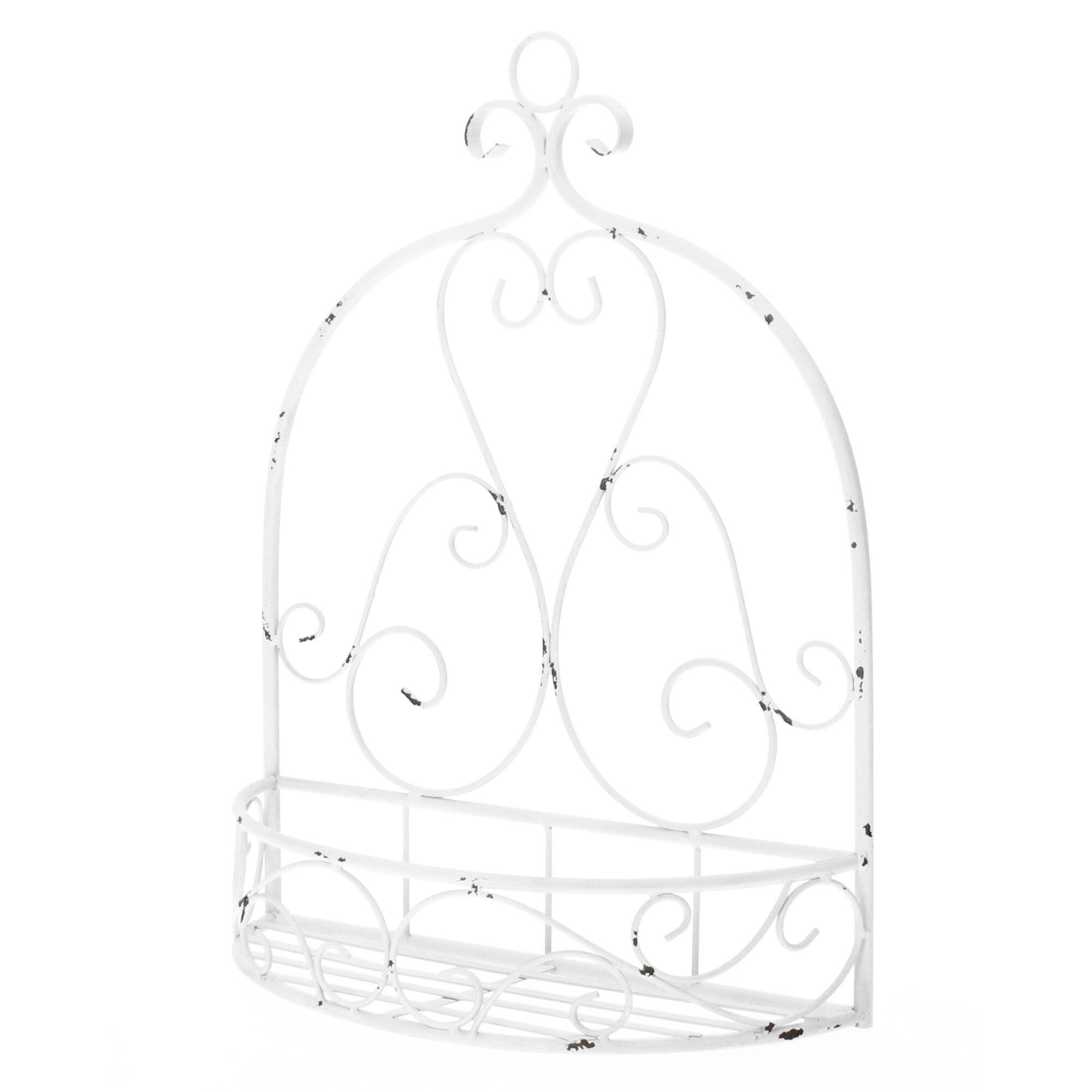 Chic Antique Regal Wandschmuck Wandkorb Eisen günstig online kaufen