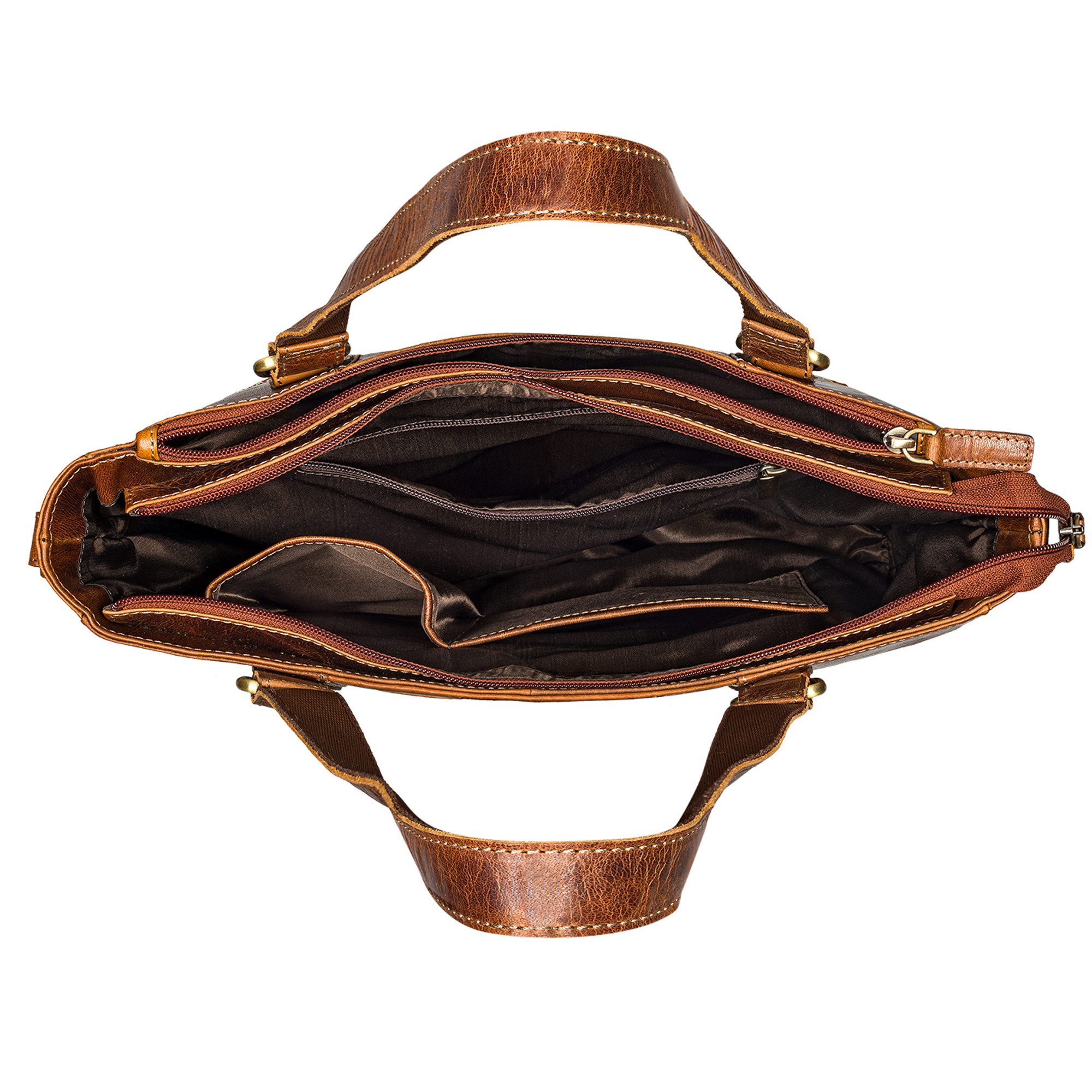 STILORD Handtasche "Joy" Leder Shopper Damen Handtasche