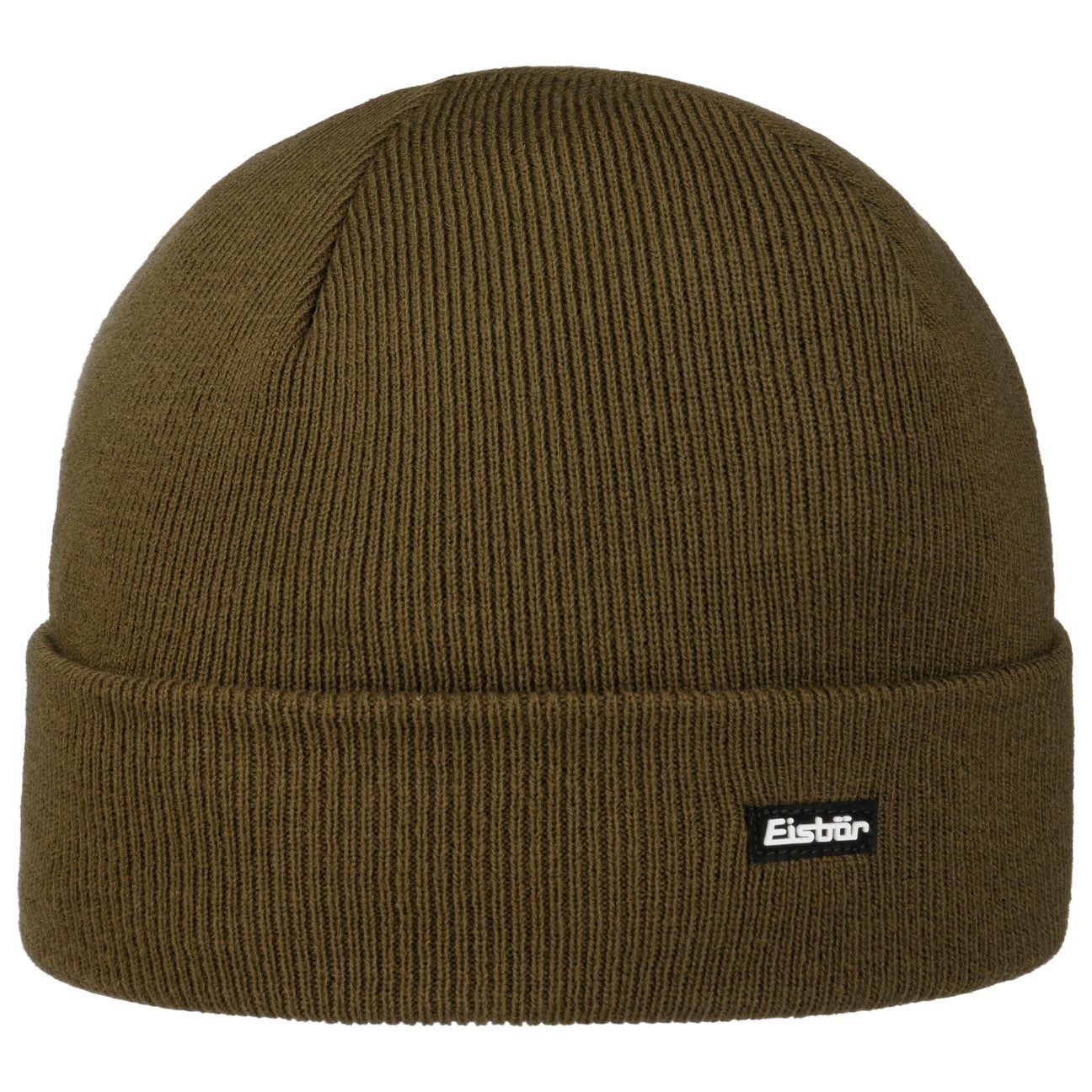 Eisbär Strickmütze (1-St) Damenmütze mit Umschlag