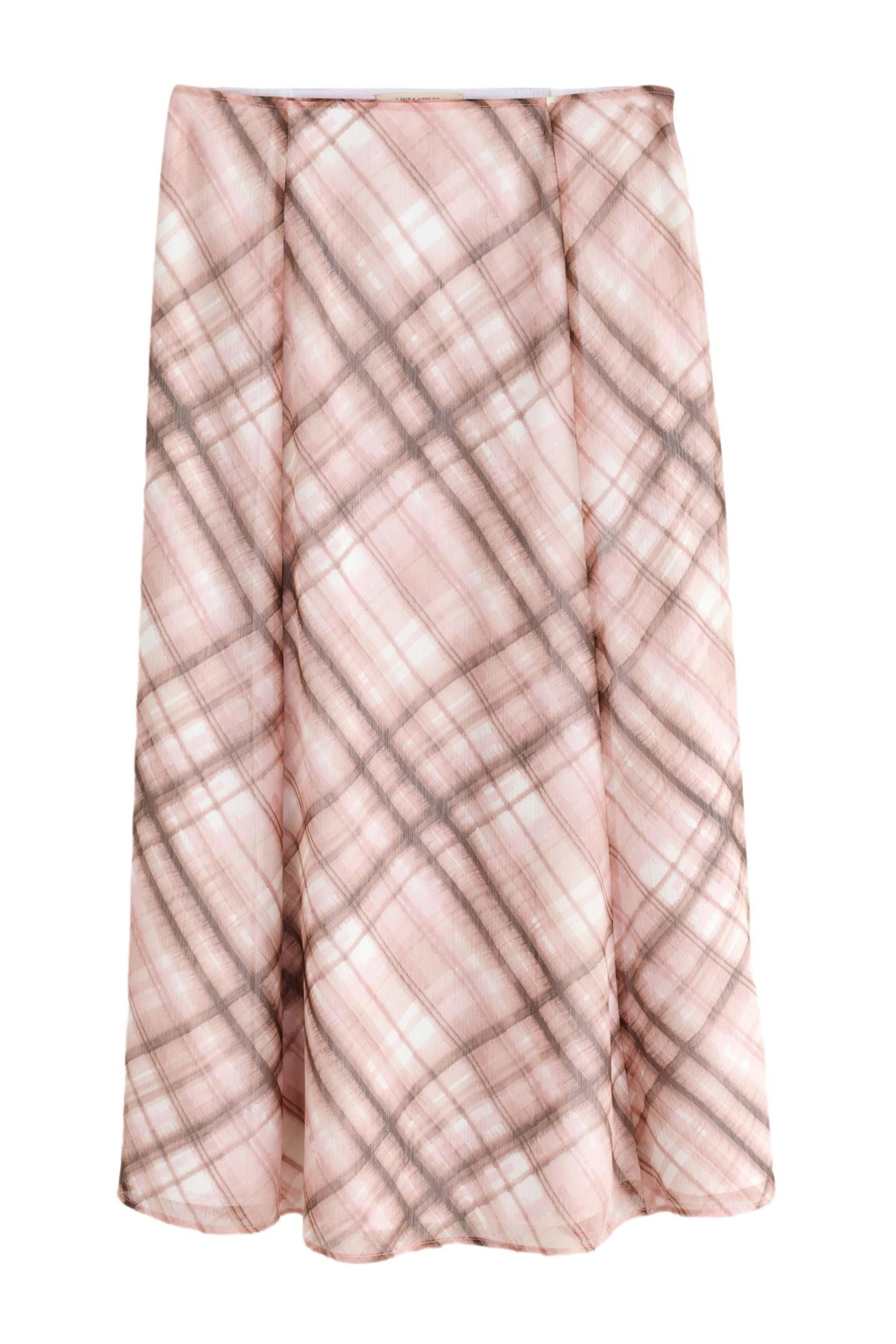 LAURA ASHLEY Maxirock Laura Ashley karierter Co-ord-Midirock (1-tlg)