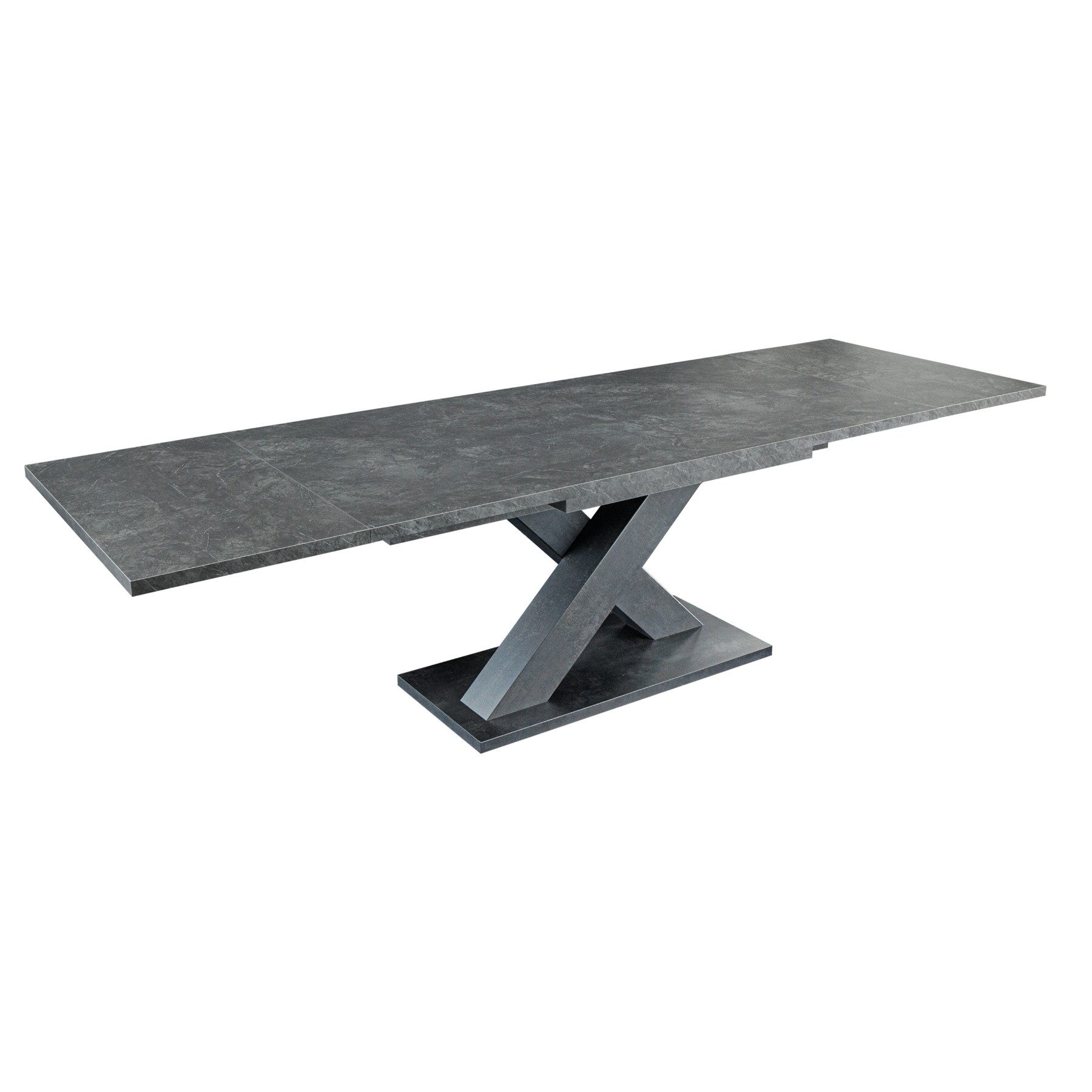 riess-ambiente Esstisch MONTREAL 180-230-280cm grau/graphit · Konferenztisc günstig online kaufen