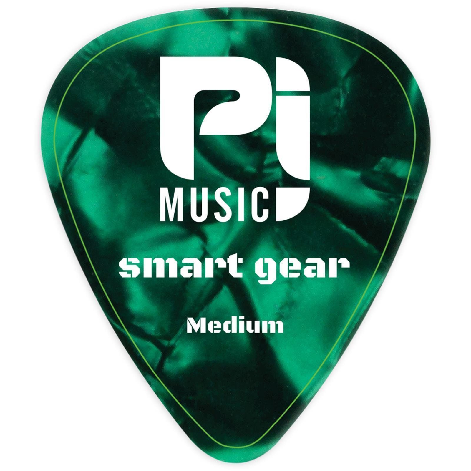 pi-music Plektrum pi-music Celluloid Guitar Pick Set - medium