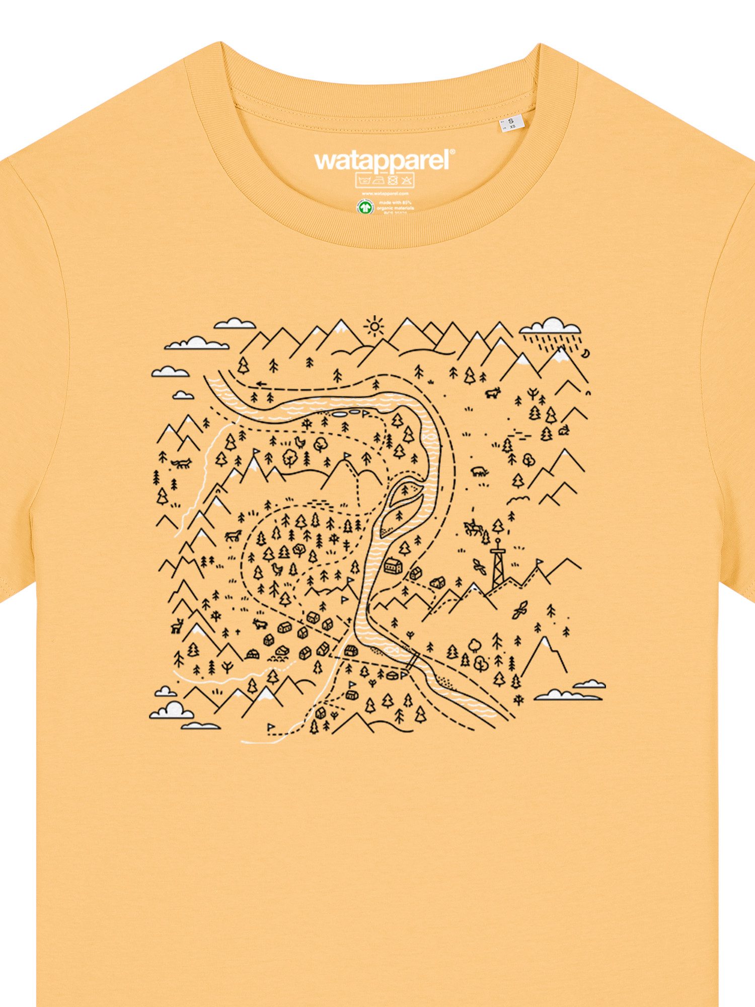 wat? Apparel T-Shirt Landschaft