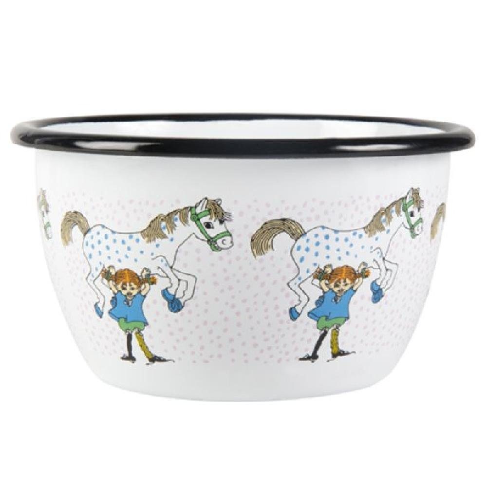 Muurla Kindergeschirr-Set Schalel Pippi Langstrumpf Pippi And The Horse (600 ml)