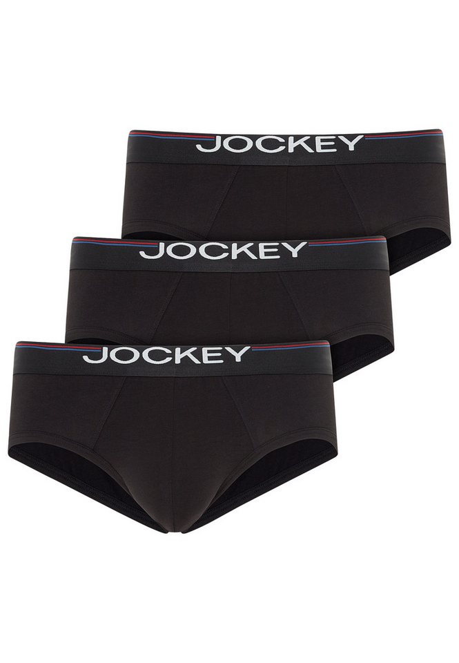 Jockey Slip Cotton Stretch (3er Pack) eng anliegend, elastisch