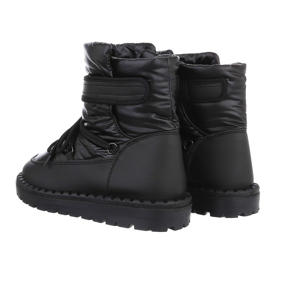 Ital-Design Damen Snowboots Freizeit Snowboots