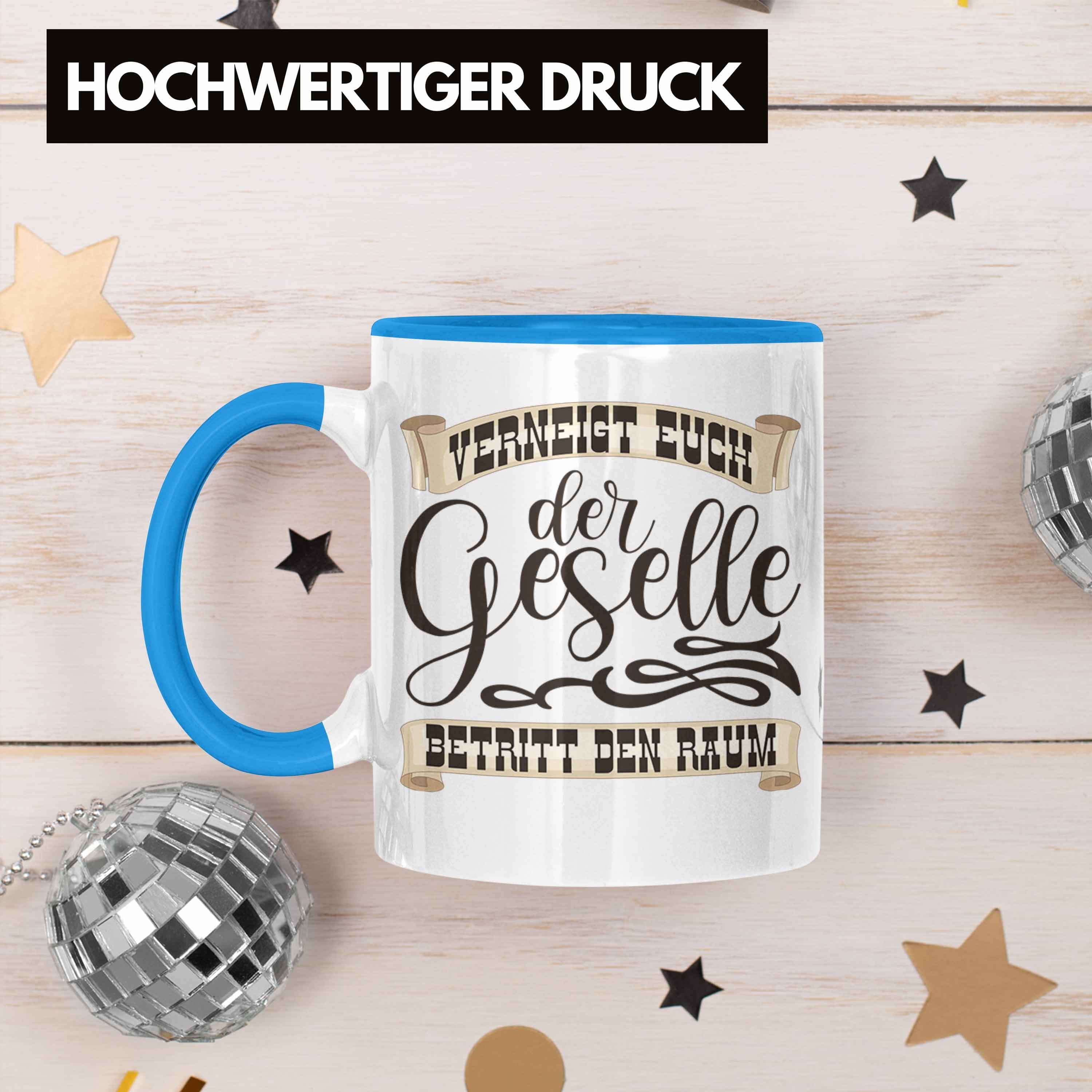 Trendation Tasse Gesellenprüfung Bestanden Tasse Geschenk Geselle 2023 Bestandene Prüfu