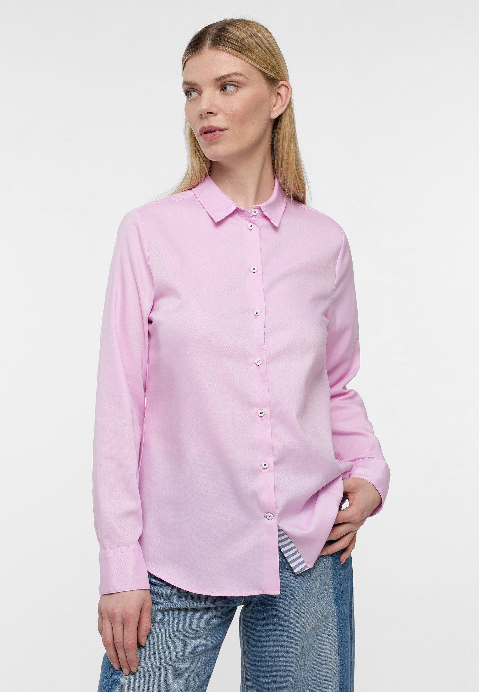 Eterna Shirtbluse REGULAR FIT pink
