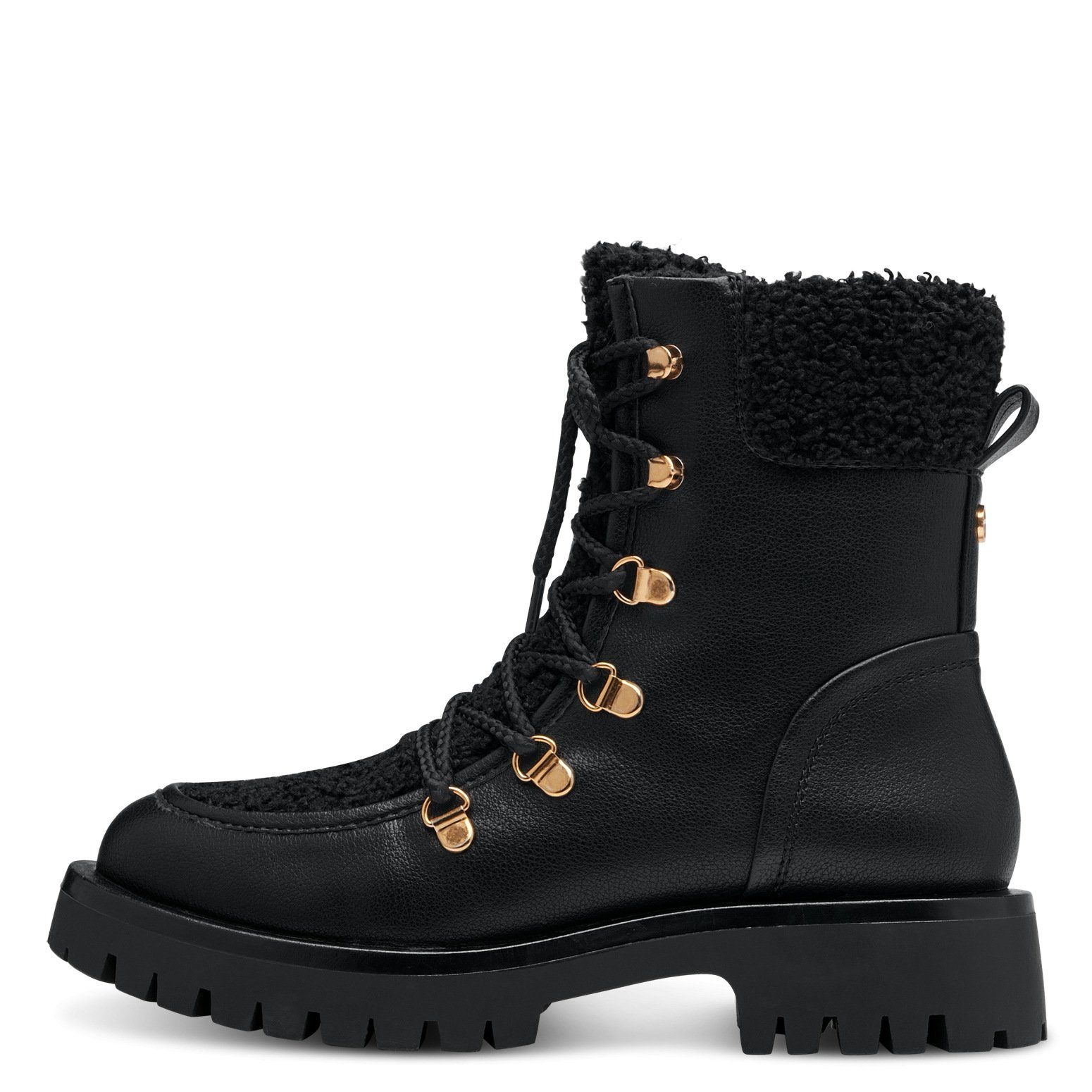 Tamaris Damen Schnürstiefelette 1-26288-41-001 schwarz Stiefelette