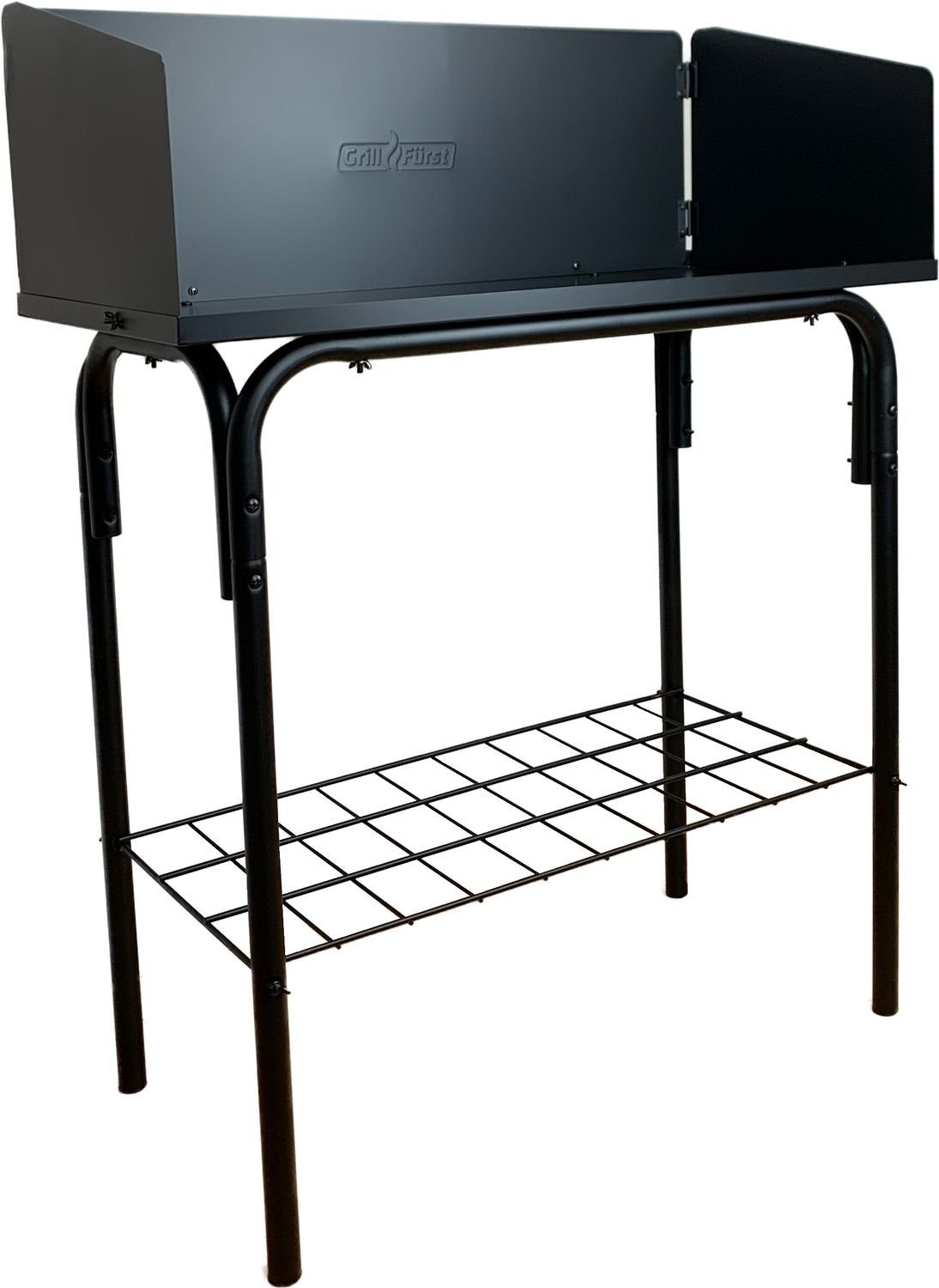 Grillfürst Feuertisch Grillfürst Dutch Oven Station / Dutch Oven Tisch mit Windschild