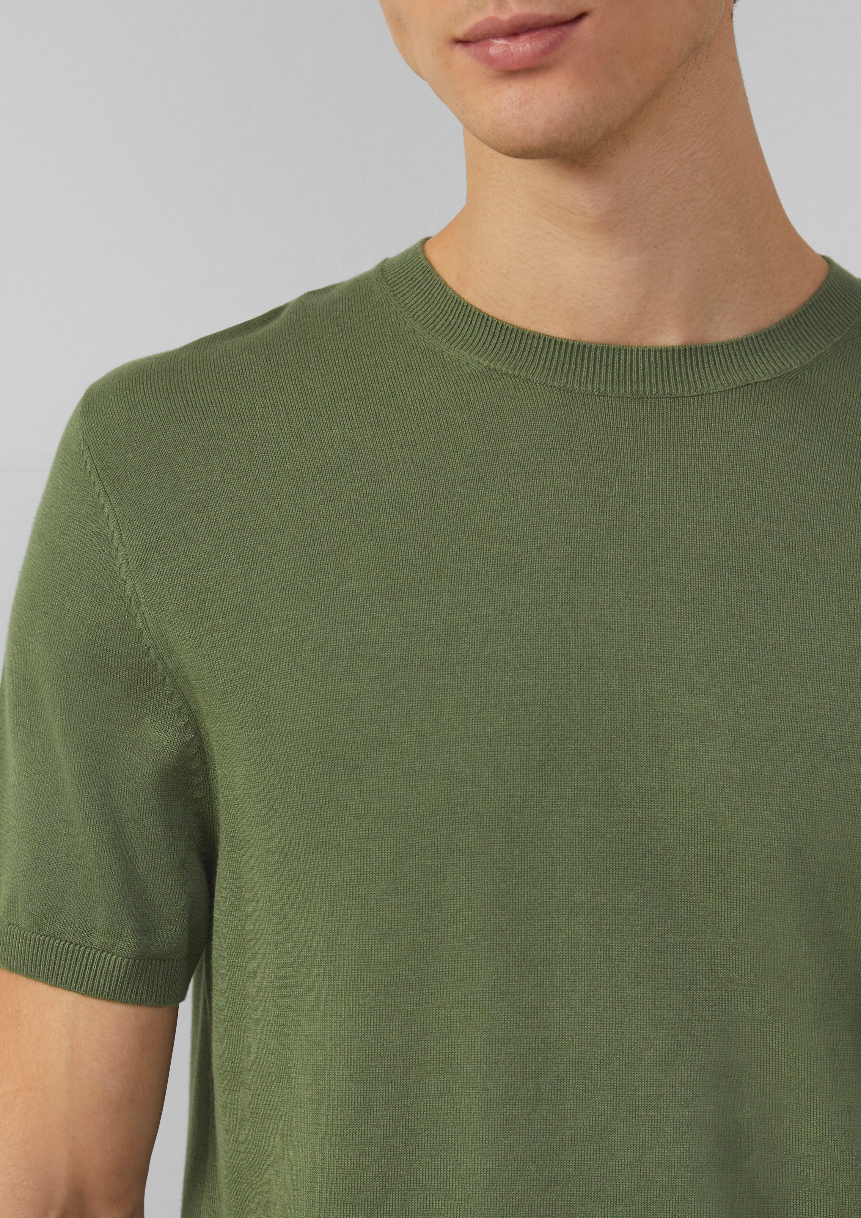 s.Oliver BLACK LABEL Strickpullover Feingestricktes T-Shirt günstig online kaufen