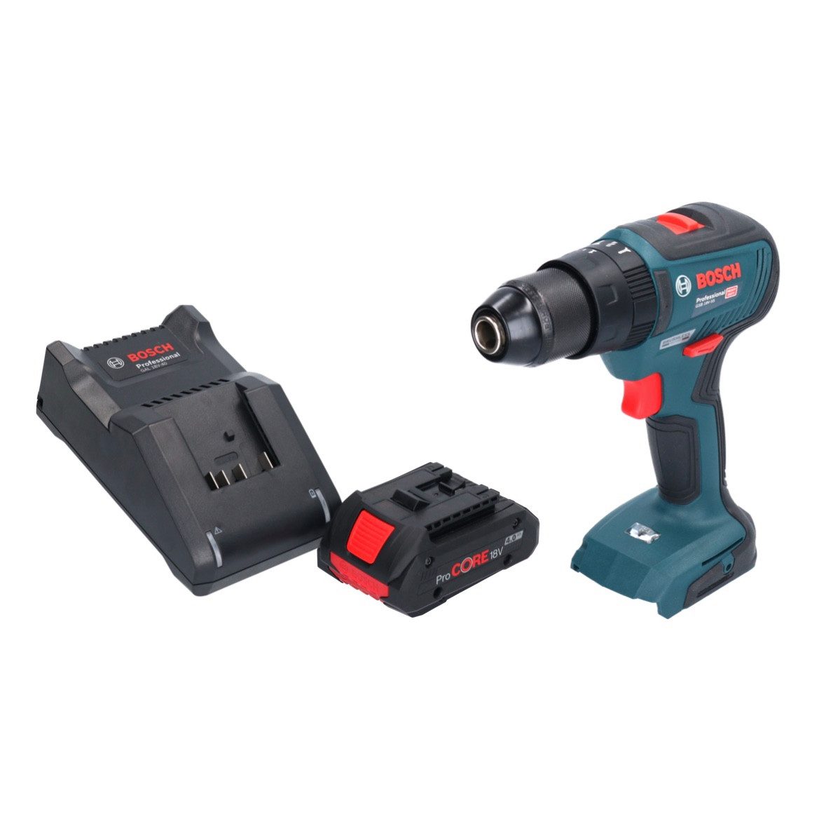 Bosch Professional Akku-Schlagbohrschrauber GSB 18V-55 Professional Akku Schlagbohrschrauber 18 V 55 Nm Brushless