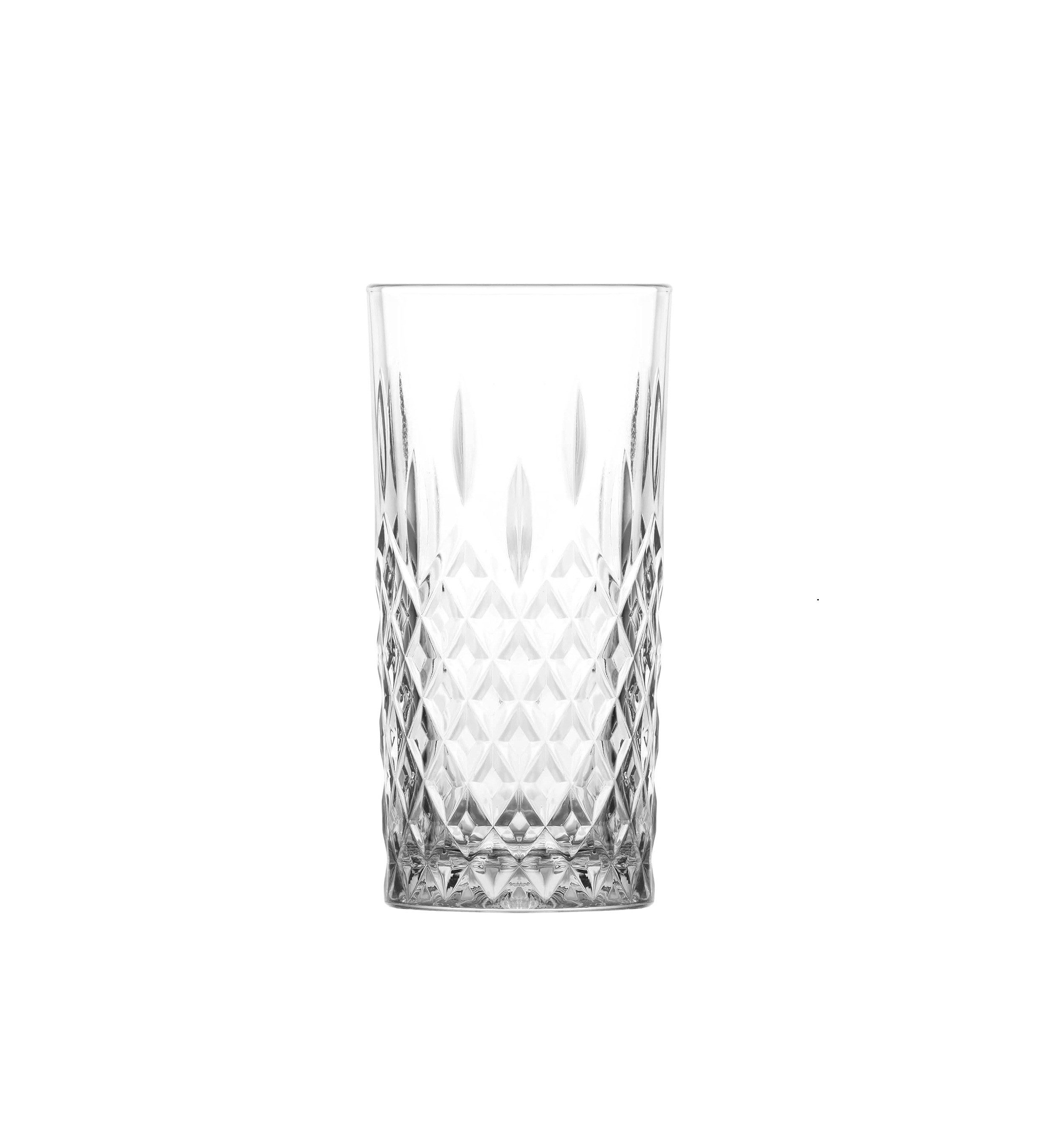 LAV Gläser-Set Odin 4 teilig - 365 ml - aus hochwertigem Borosilikatglas, 4-tlg., Glas, 4-teilig, 365 ml