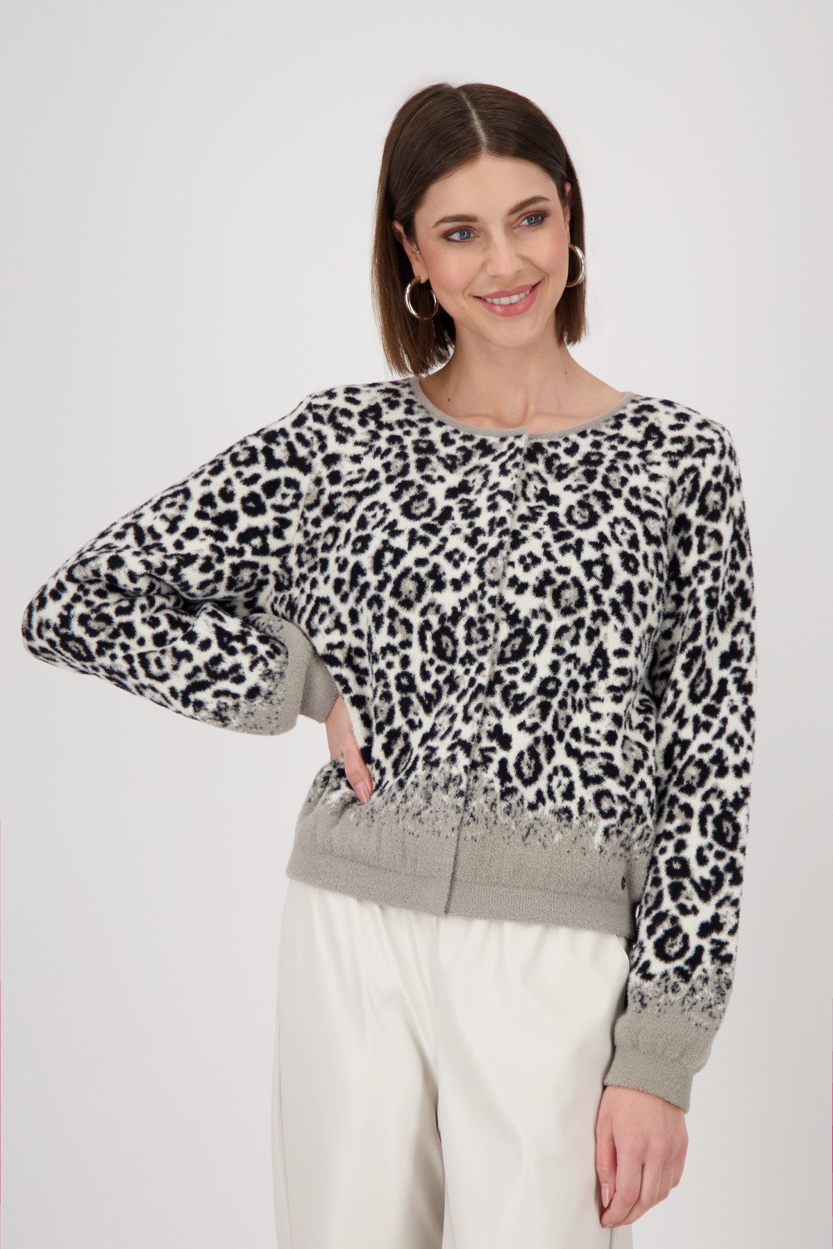 Monari Strickjacke Jacke Strickjacke Leo günstig online kaufen