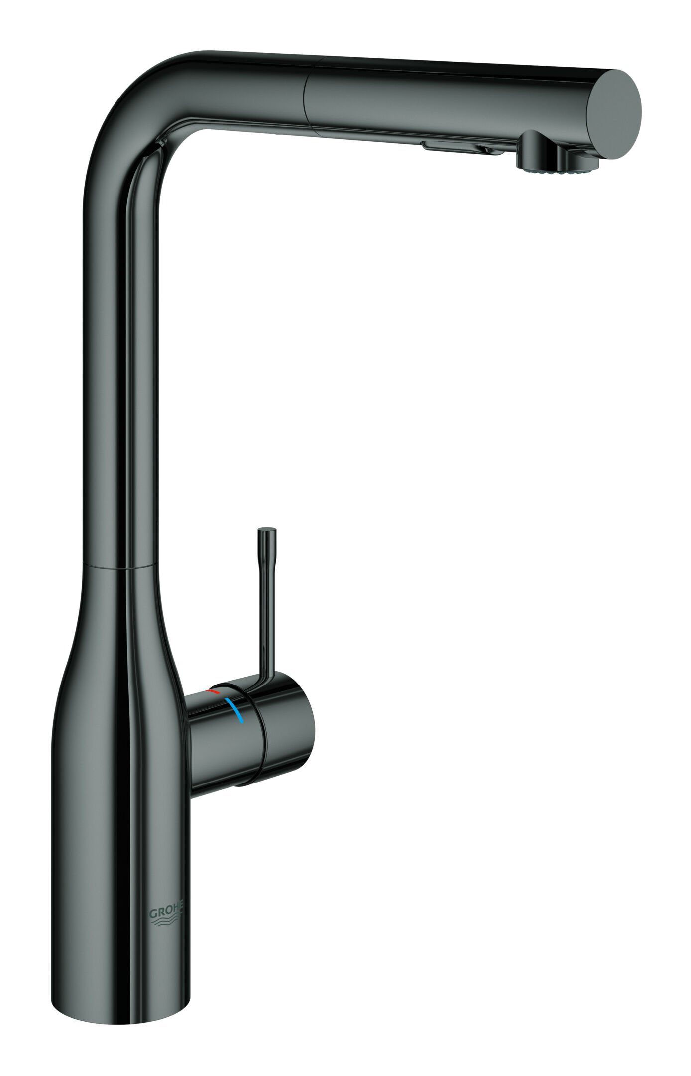 Grohe Küchenarmatur Essence Einhand-Spültischbatterie mit ausziehbarer Brause