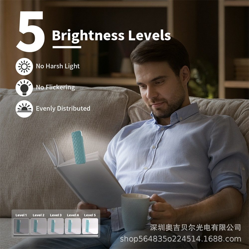 RWEUOQ LED Leselampe LED Leselampe Klemmlampe günstig online kaufen