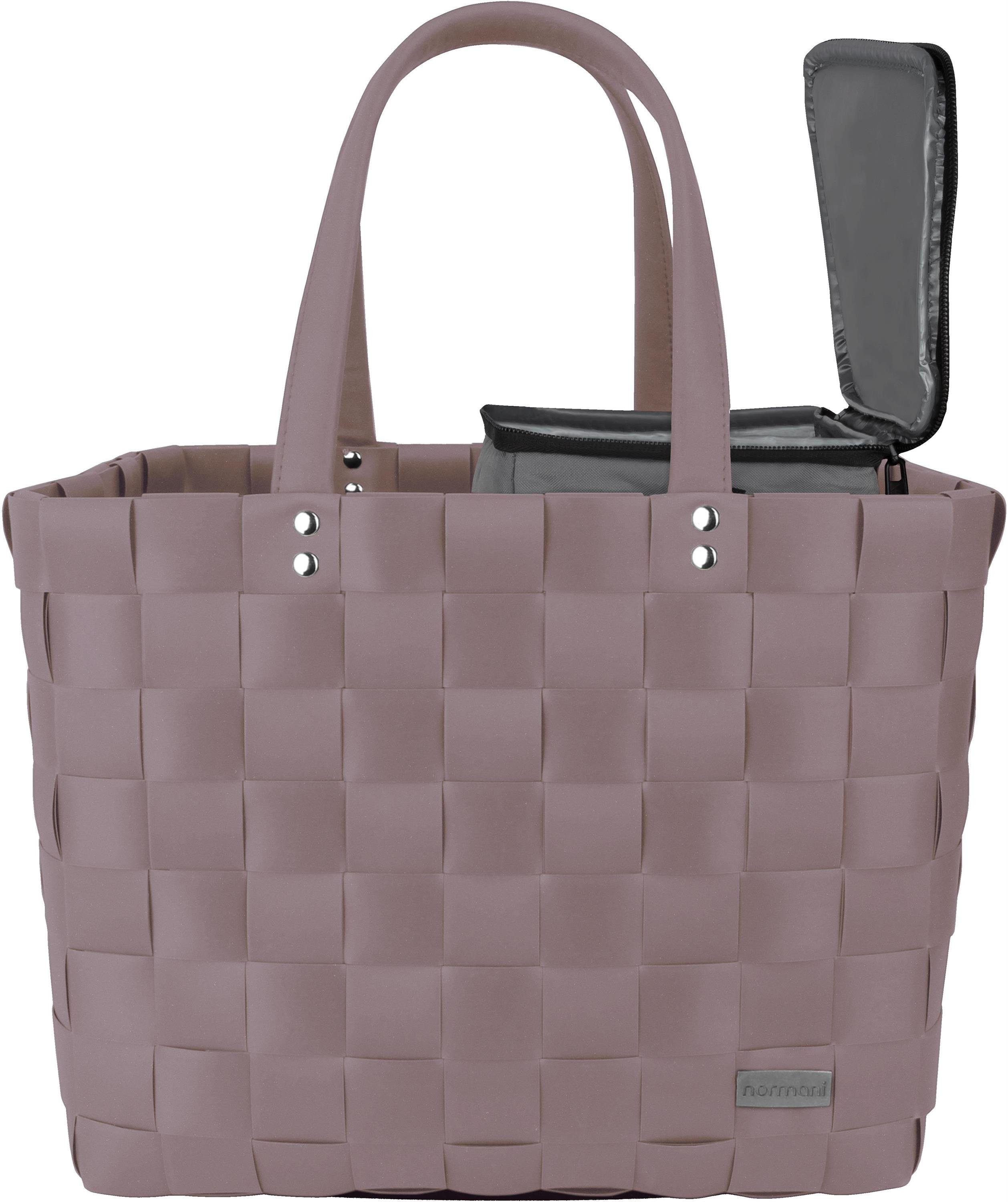 normani Einkaufskorb Einkaufstasche mit kleiner Kühltasche, 20 l, Einkaufstasche mit kleine Kühlbox