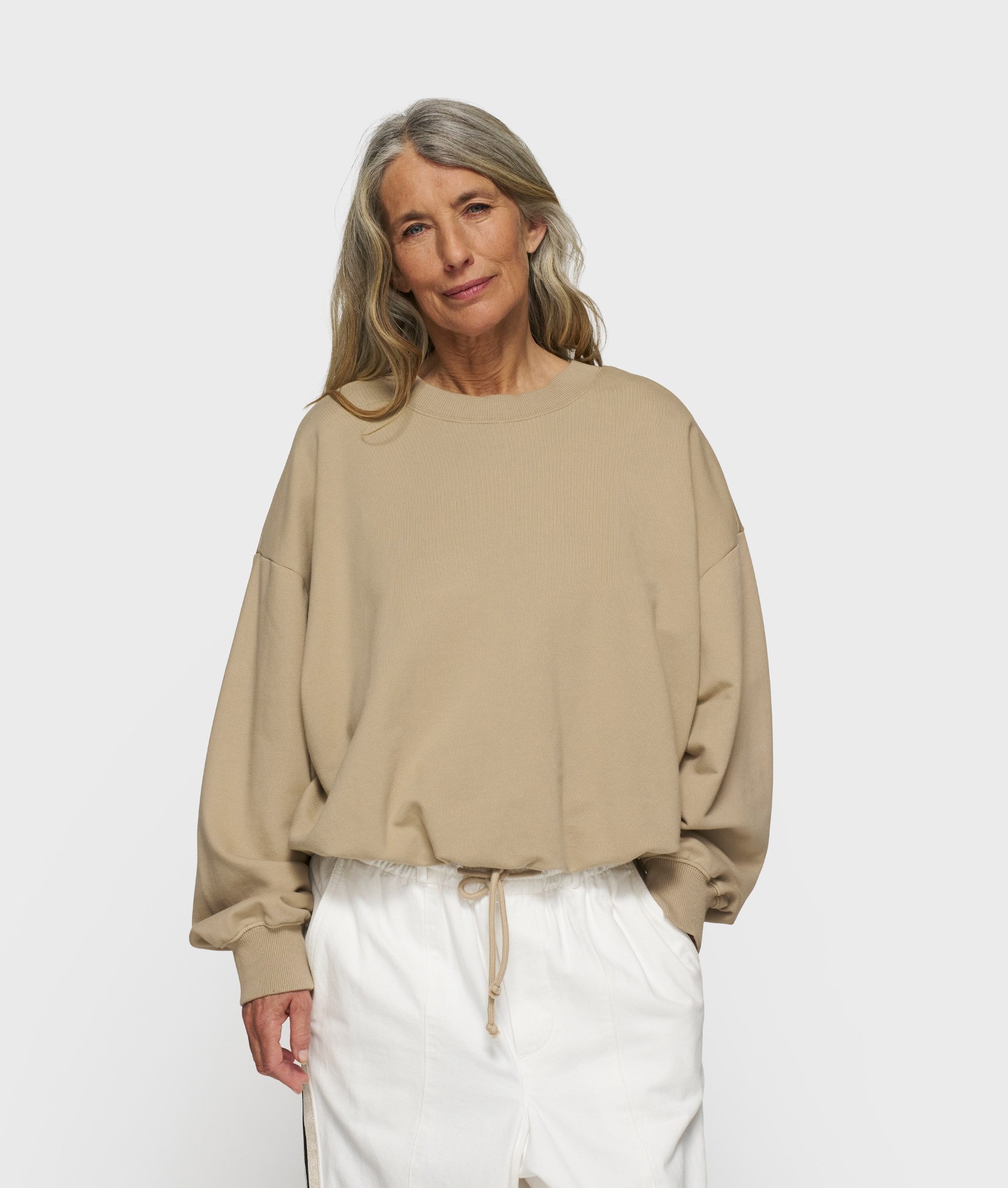 10DAYS Sweatshirt pleated sweater 10 günstig online kaufen