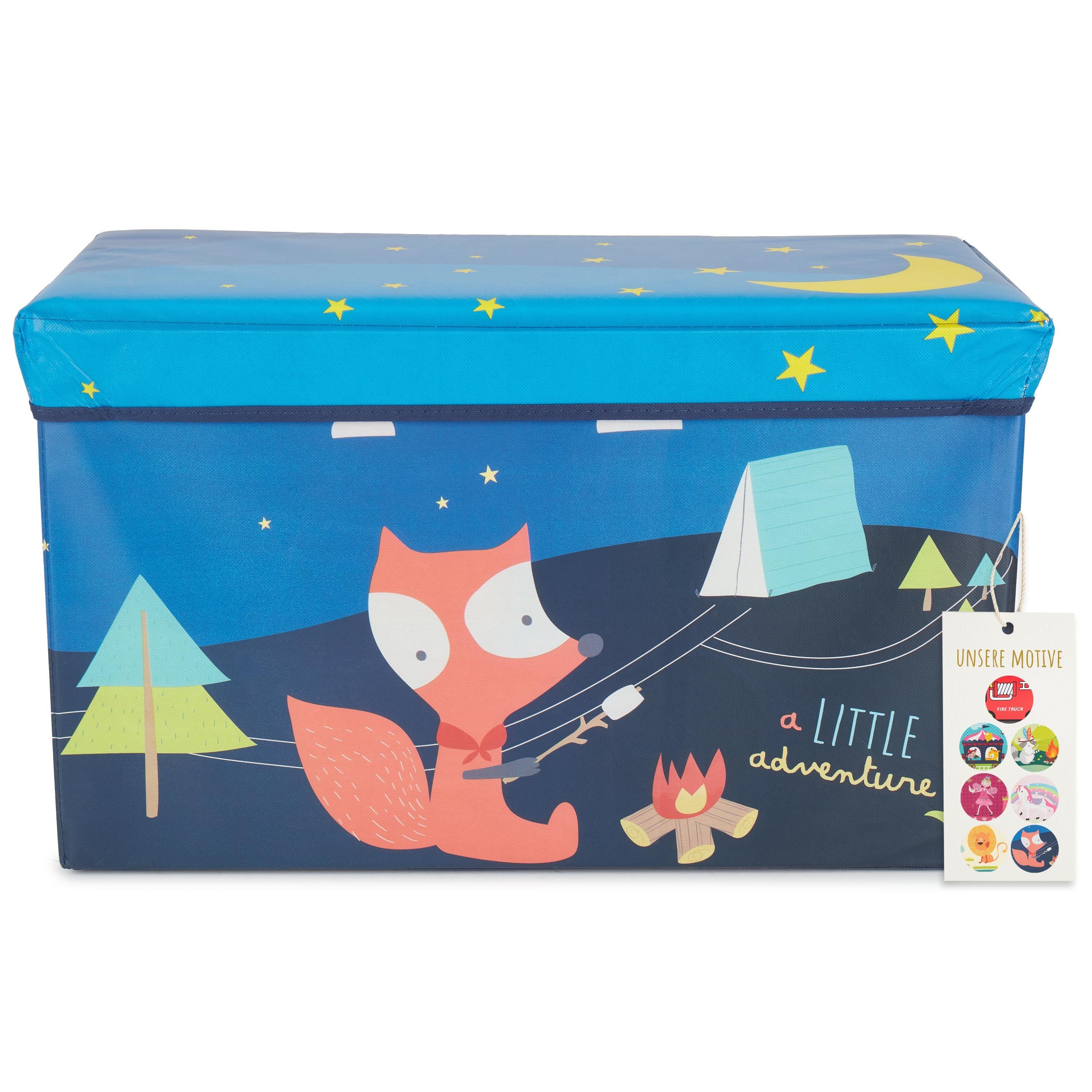 Schöne Aufbewahrungsbox für Kinderzimmer in vielen Designs. Spielzeugkiste 